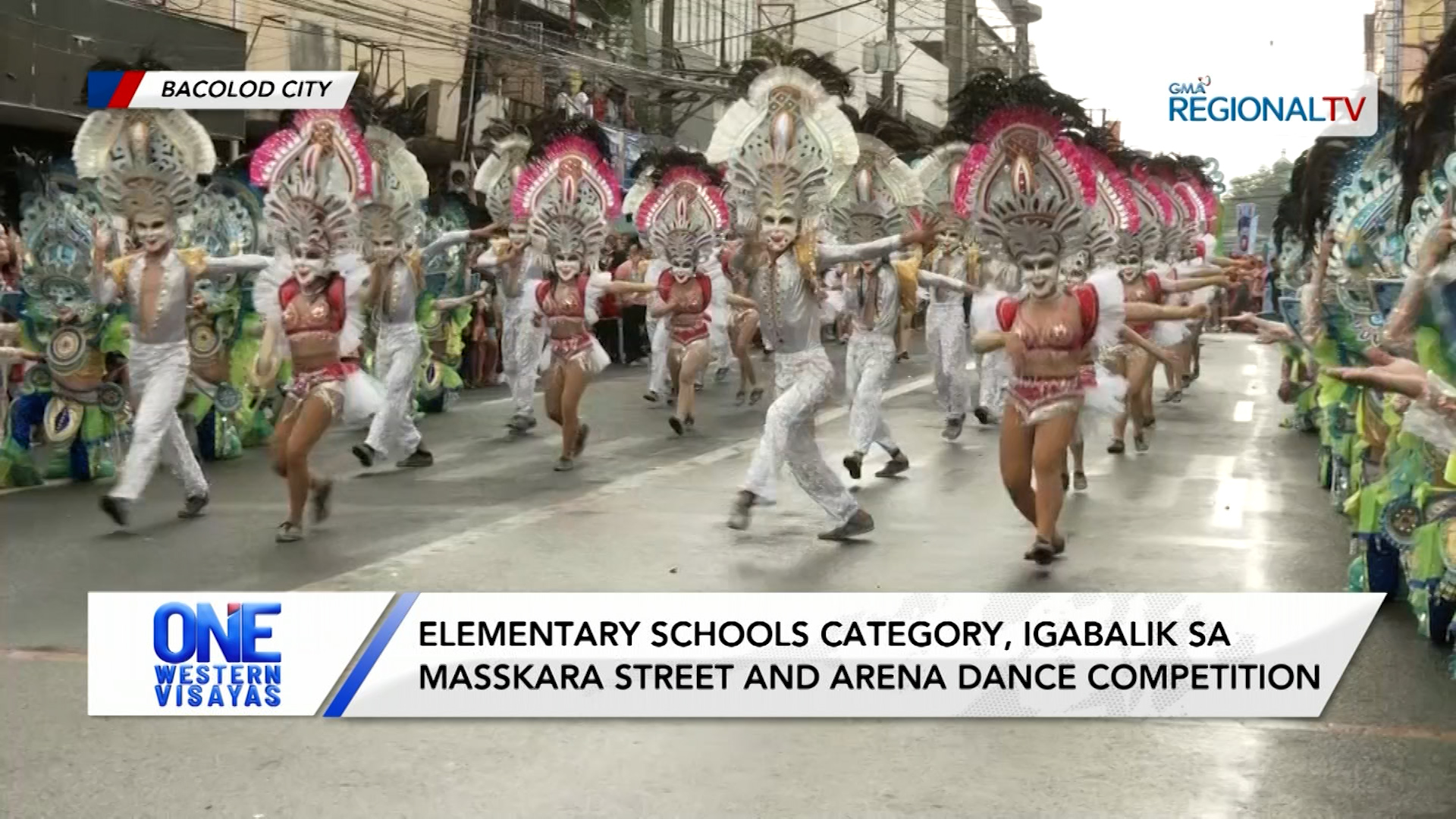 Elementary schools category, igabalik sa Masskara Street and Arena Dance | One Western Visayas