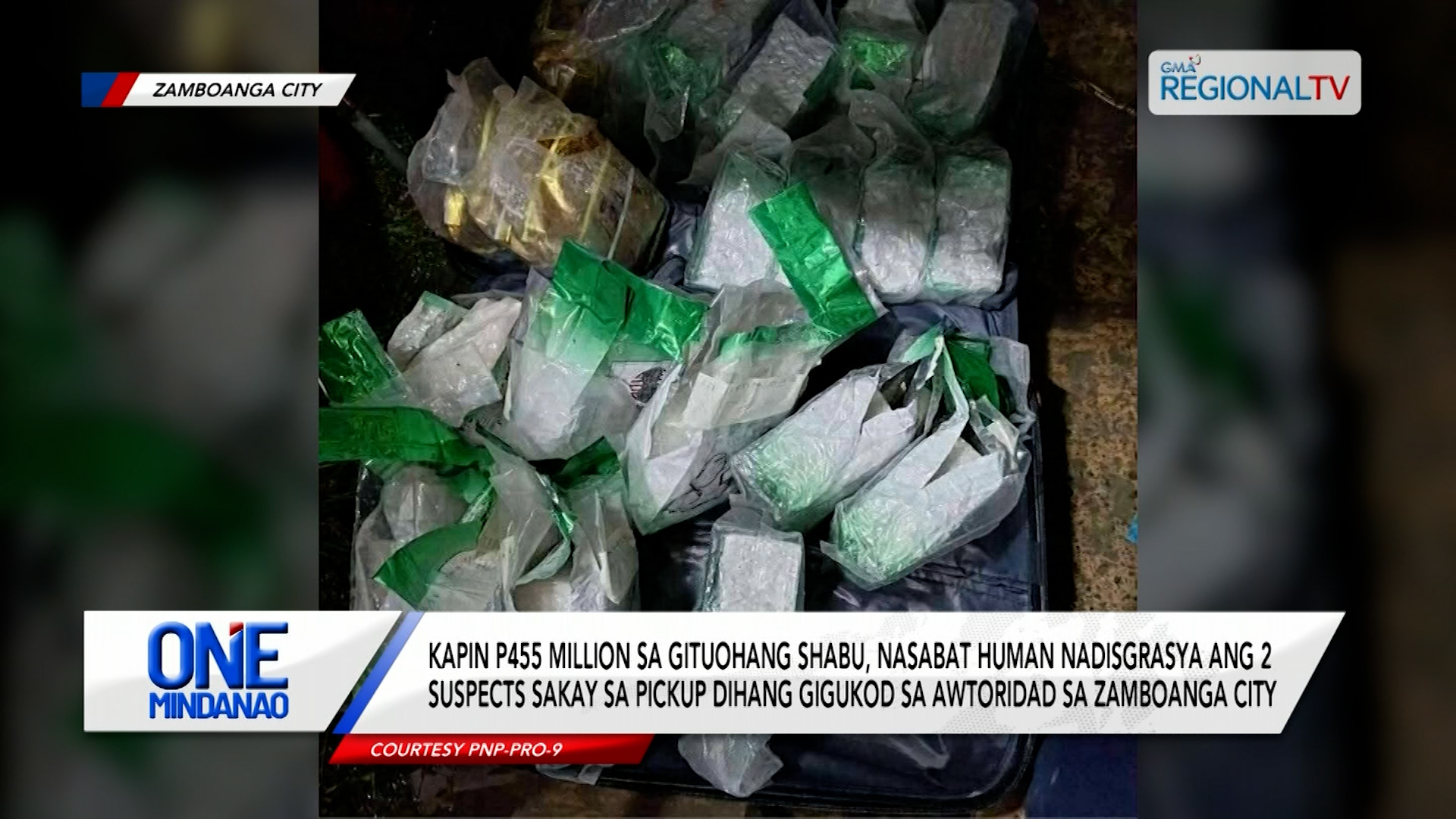 P455 million sa shabu, nasabat sa 2 suspects kay gigukod sa Zamboanga City | One Mindanao