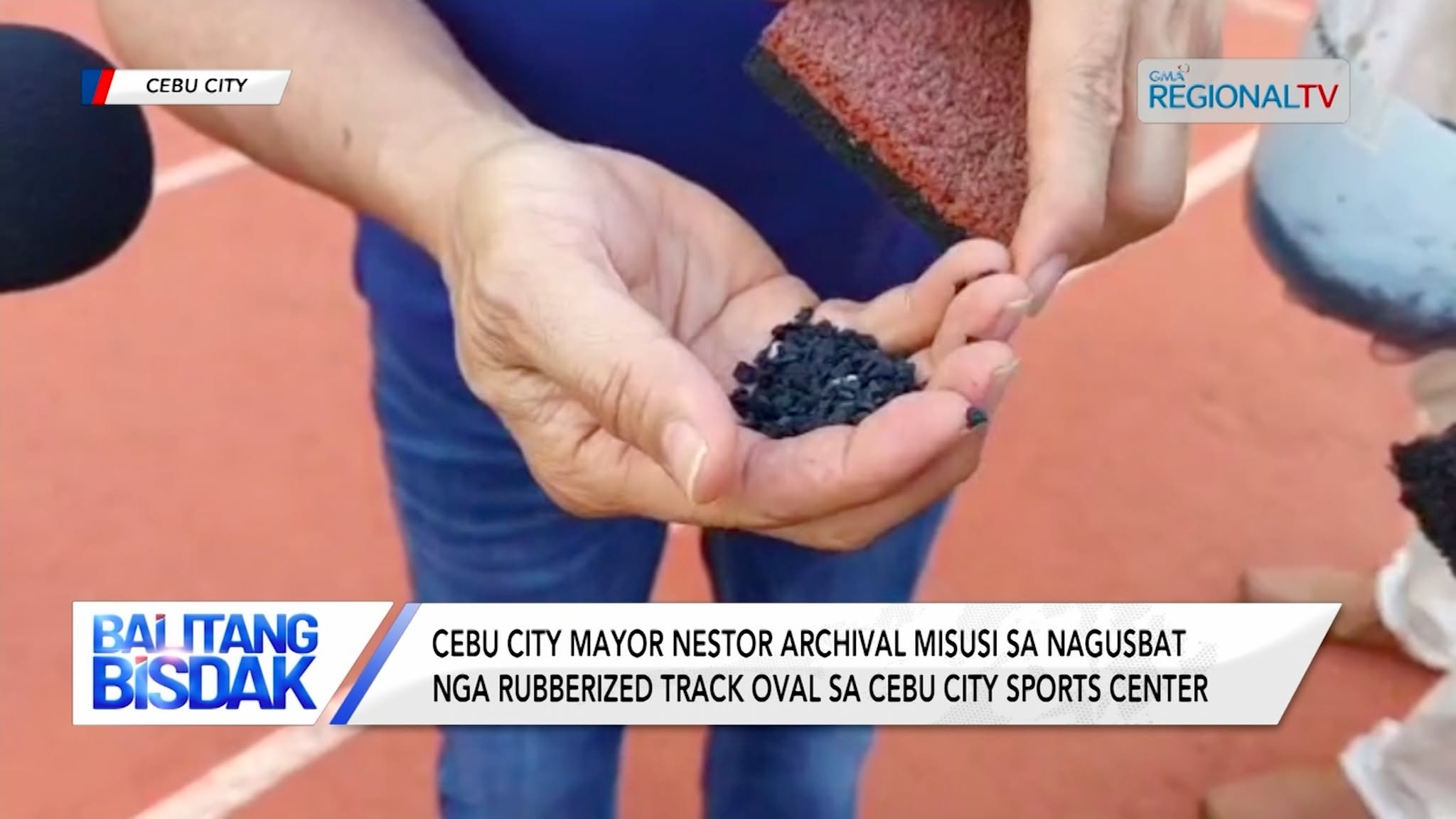 Cebu City Mayor Nestor Archival, Gisusi ang Rubberized Oval sa CCSC | Balitang Bisdak