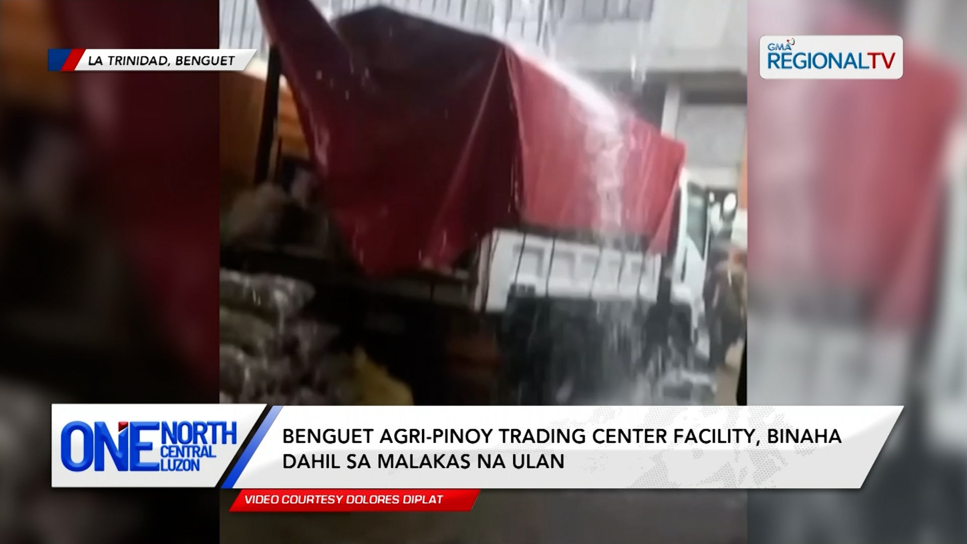 Benguet Agri-Pinoy Trading Center Facility, binaha dahil sa ulan | One North Central Luzon