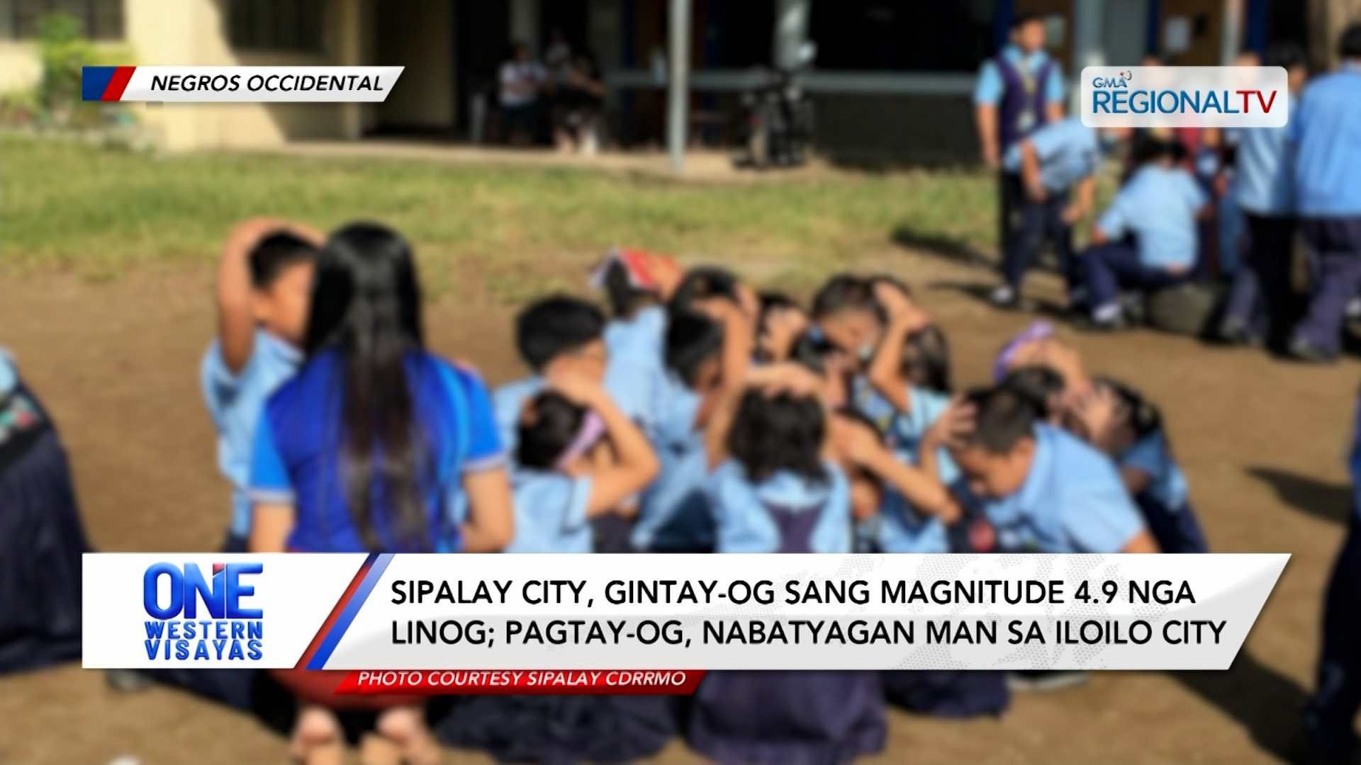 Sipalay City, gintay-og sang magnitude 4.9 nga linog | One Western Visayas
