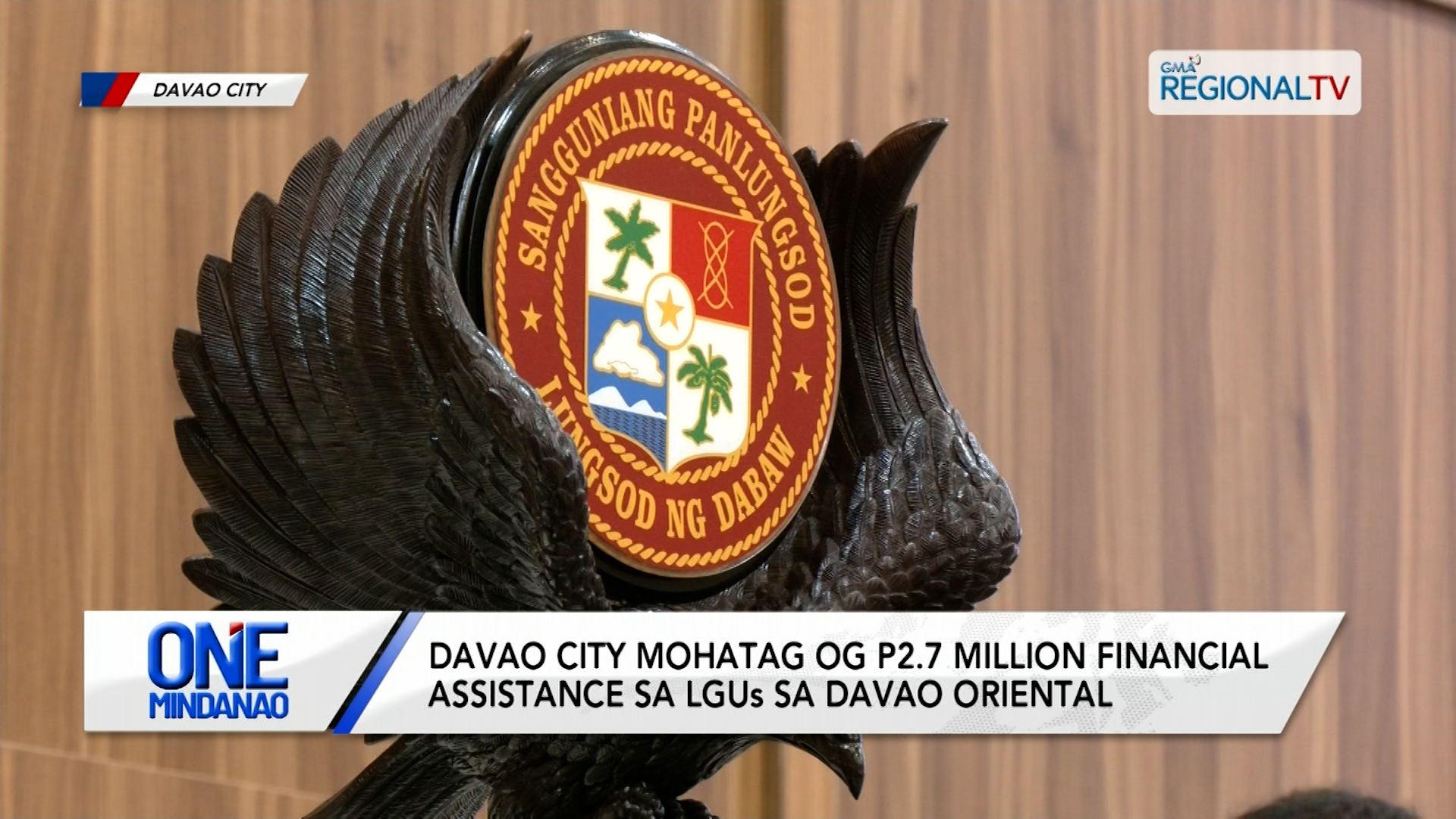 Davao City mohatag og P2.7 Million financial assistance sa Davao Oriental | One Mindanao