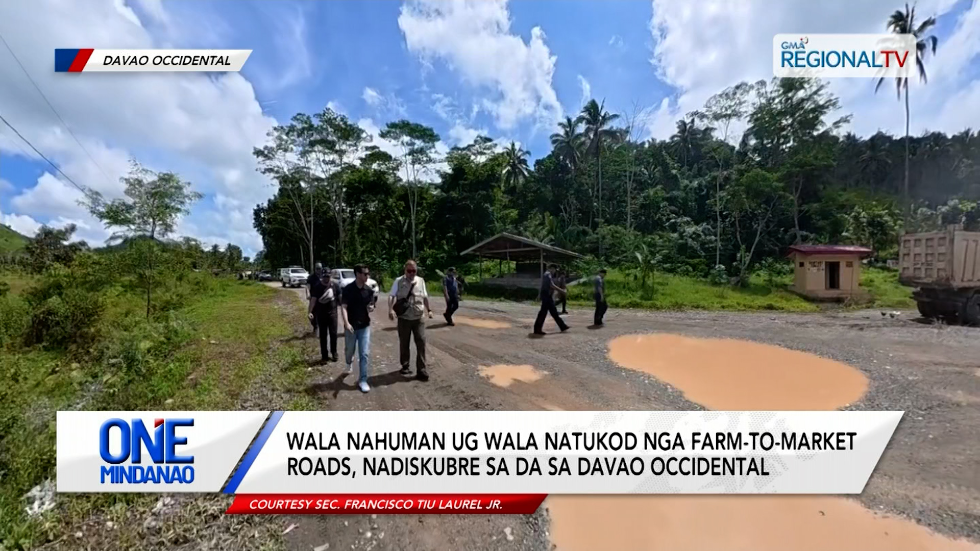 Wala natukod nga farm-to-market roads, nadiskubre sa DA sa Davao Occidental | One Mindanao