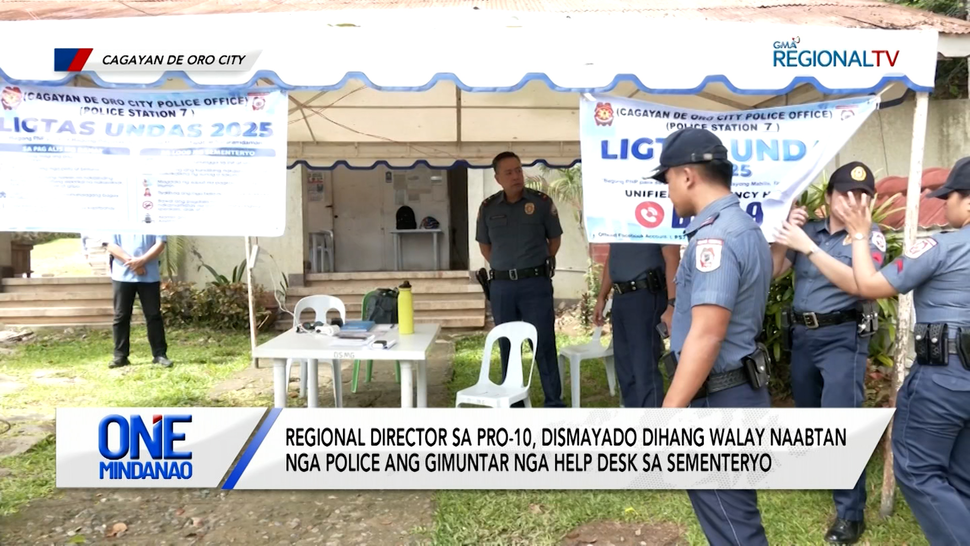 Mga sementeryo ug terminal sa Misamis Oriental, gi-inspeksyon | One Mindanao