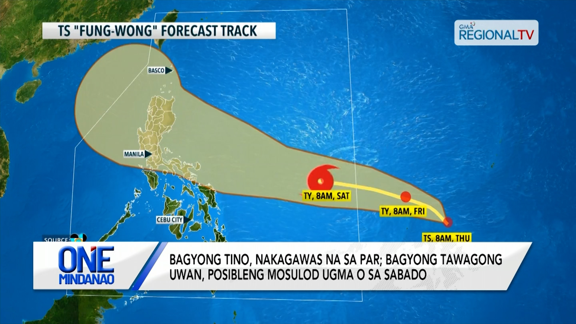Bagyong Tino, nakagawas na sa PAR | One Mindanao