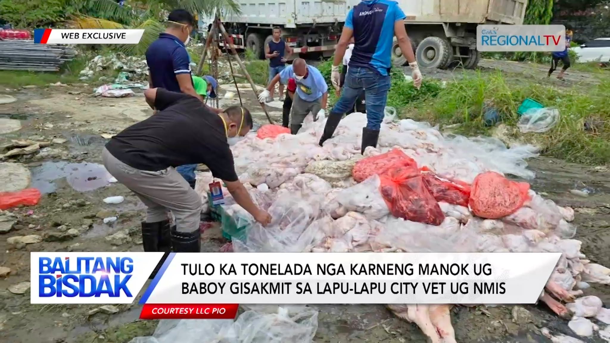 3 Ka Tonelada nga Karne sa Manok ug Baboy, Nasakmit | Balitang Bisdak