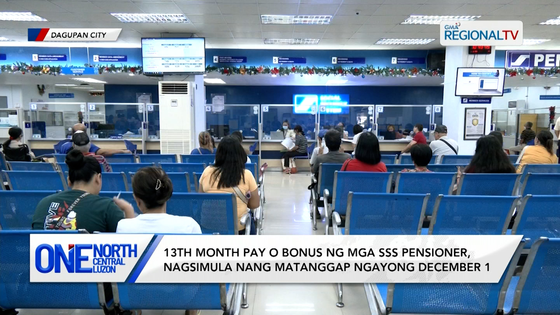 13th month pay o bonus ng mga SSS pensioner, nagsimula nang matanggap | One North Central Luzon