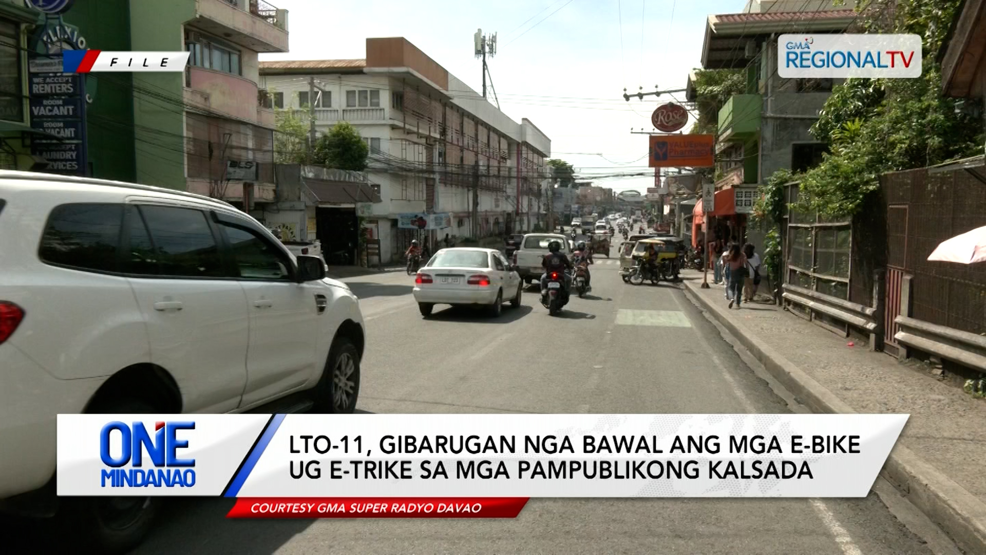 LTO-11, bawal ang e-bike ug e-trike sa pampublikong kalsada | One Mindanao