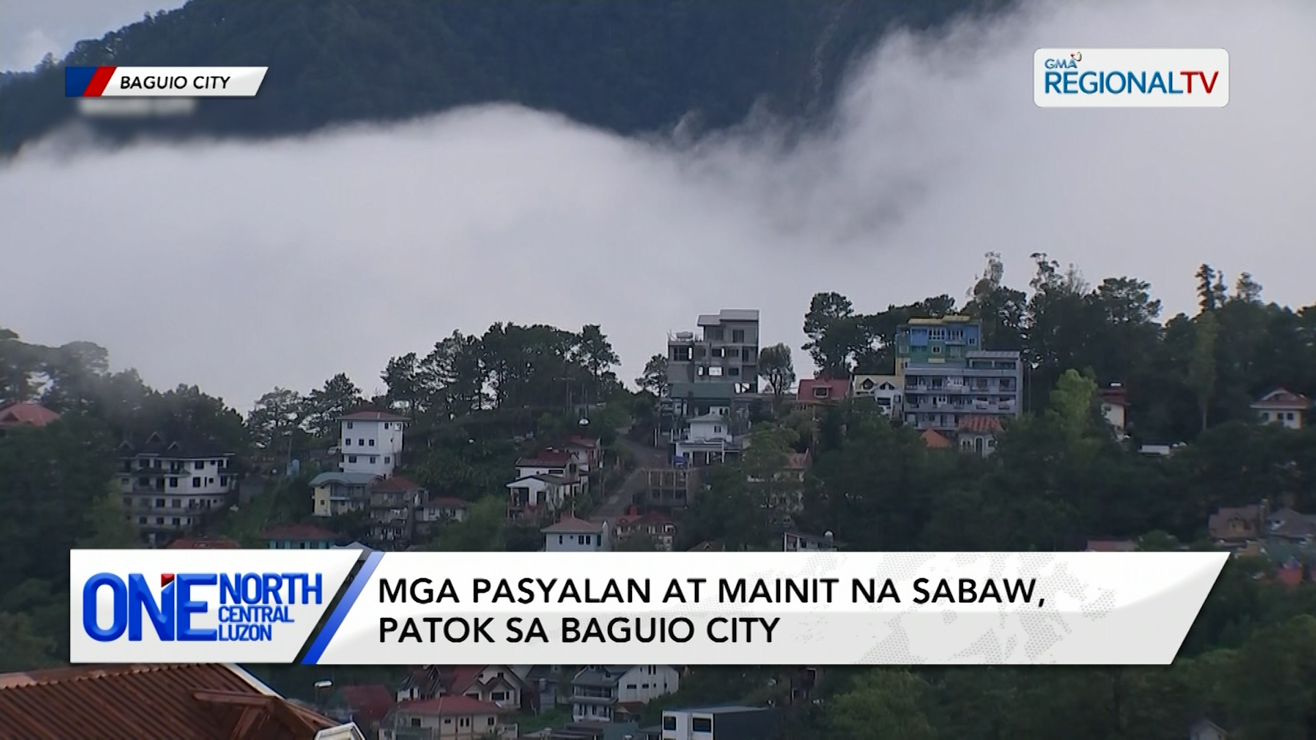 Mga pasyalan at mainit na sabaw, patok sa Baguio City | One North Central Luzon