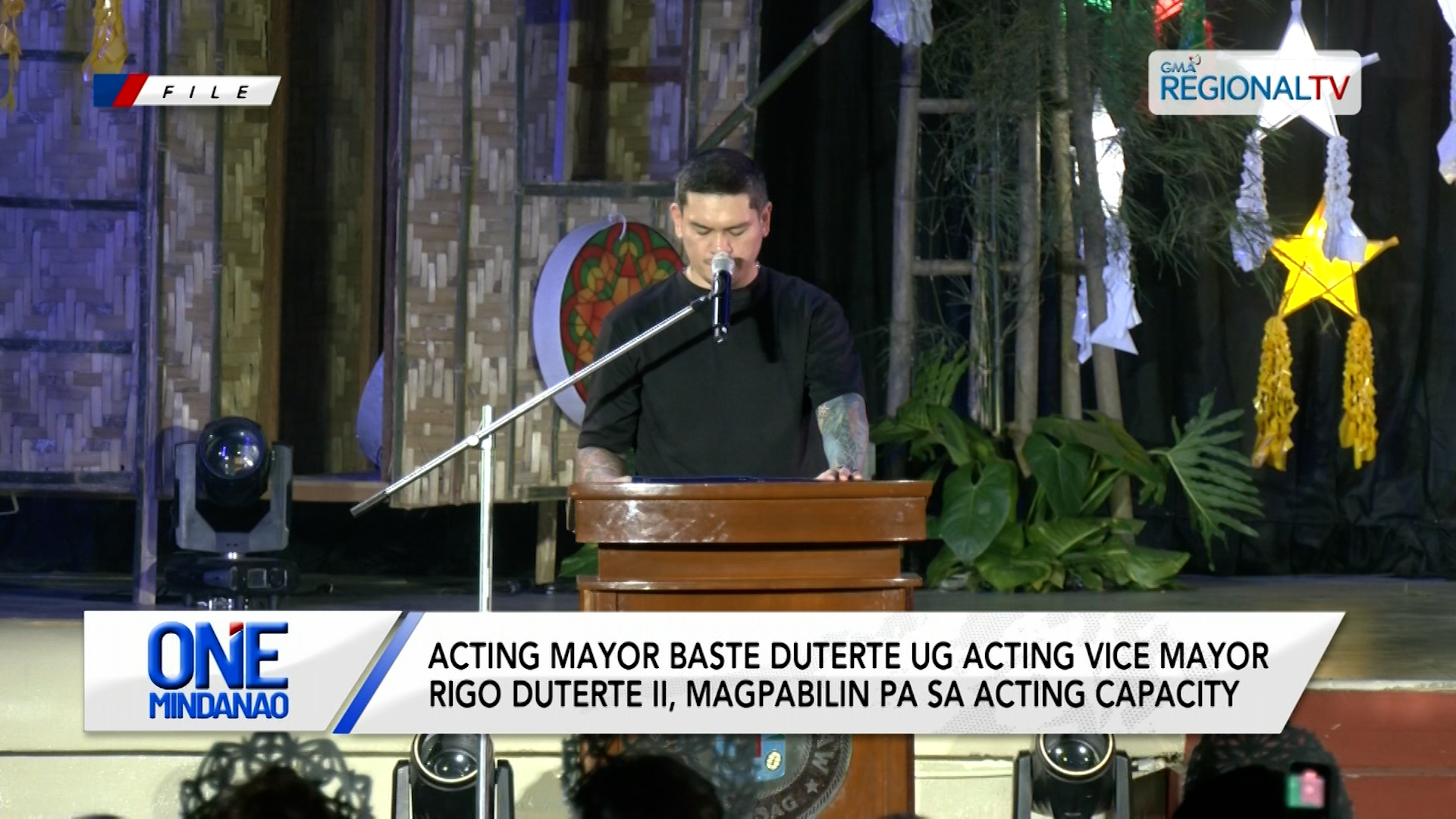 Acting Mayor Duterte ug Acting Vice Mayor Duterte II, magpabilin sa acting capacity | One Mindanao