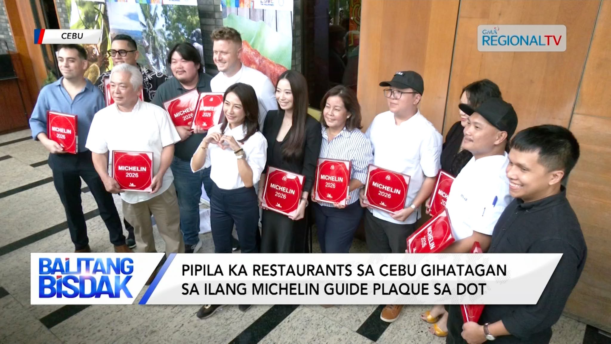 Pipila ka Restaurants sa Cebu, Gihatagan og Michelin Guide Plaque | Balitang Bisdak
