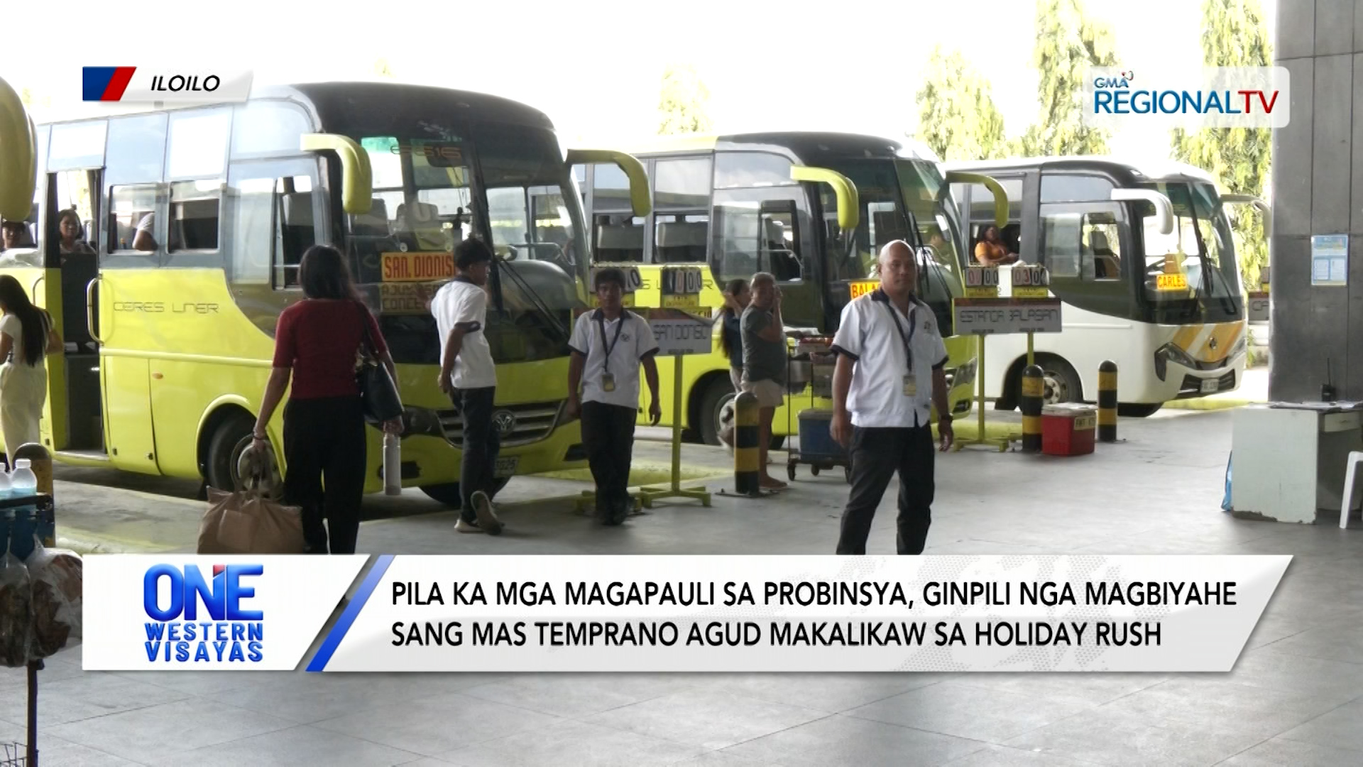 Pila ka mga magapauli sa probinsya, ginpili nga magbiyahe sang mas temprano | One Western Visayas