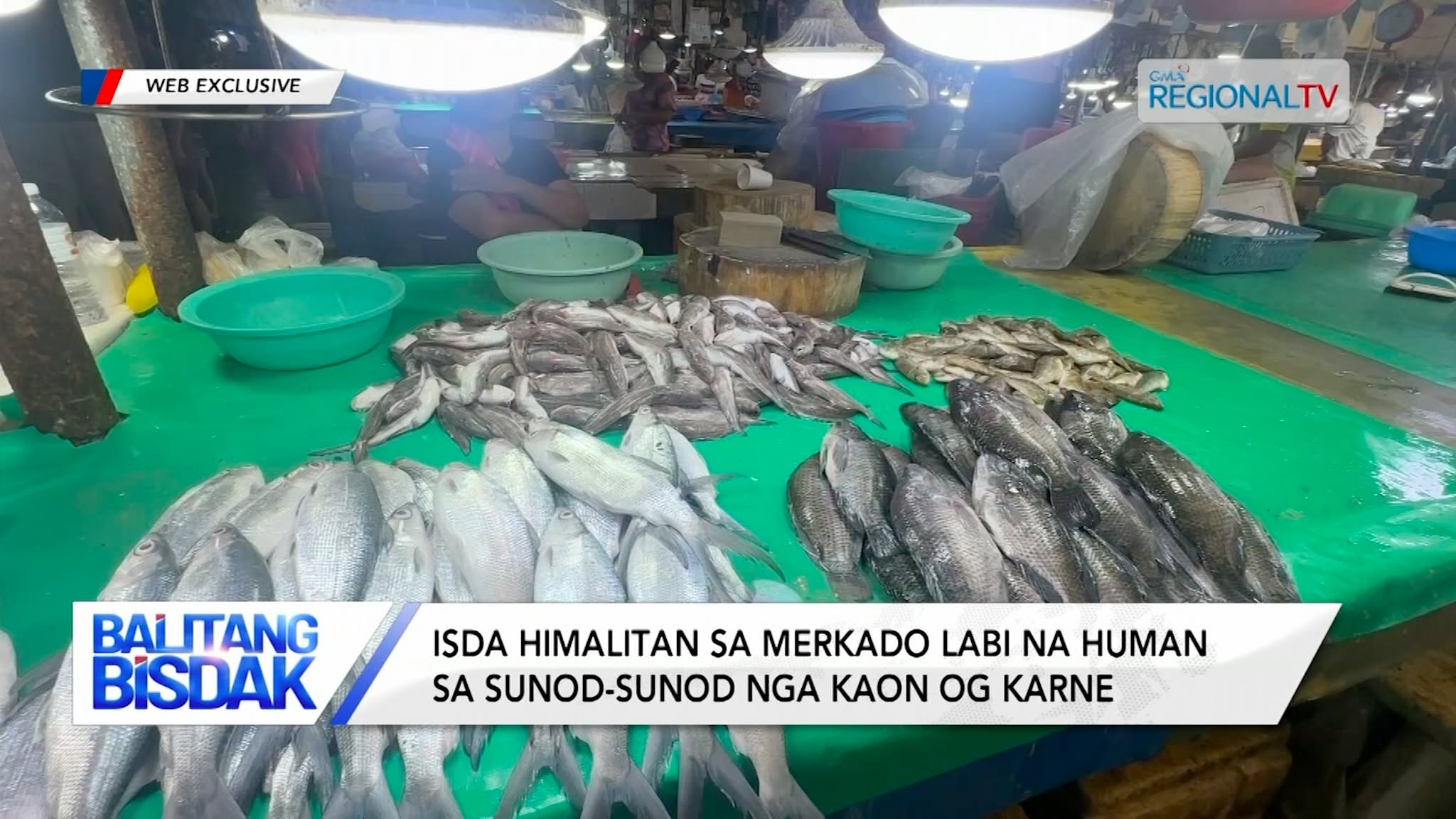 Isda Himalitan sa Merkado Labi na human sa Sunod-Sunod nga kaon sa Karne | Balitang Bisdak