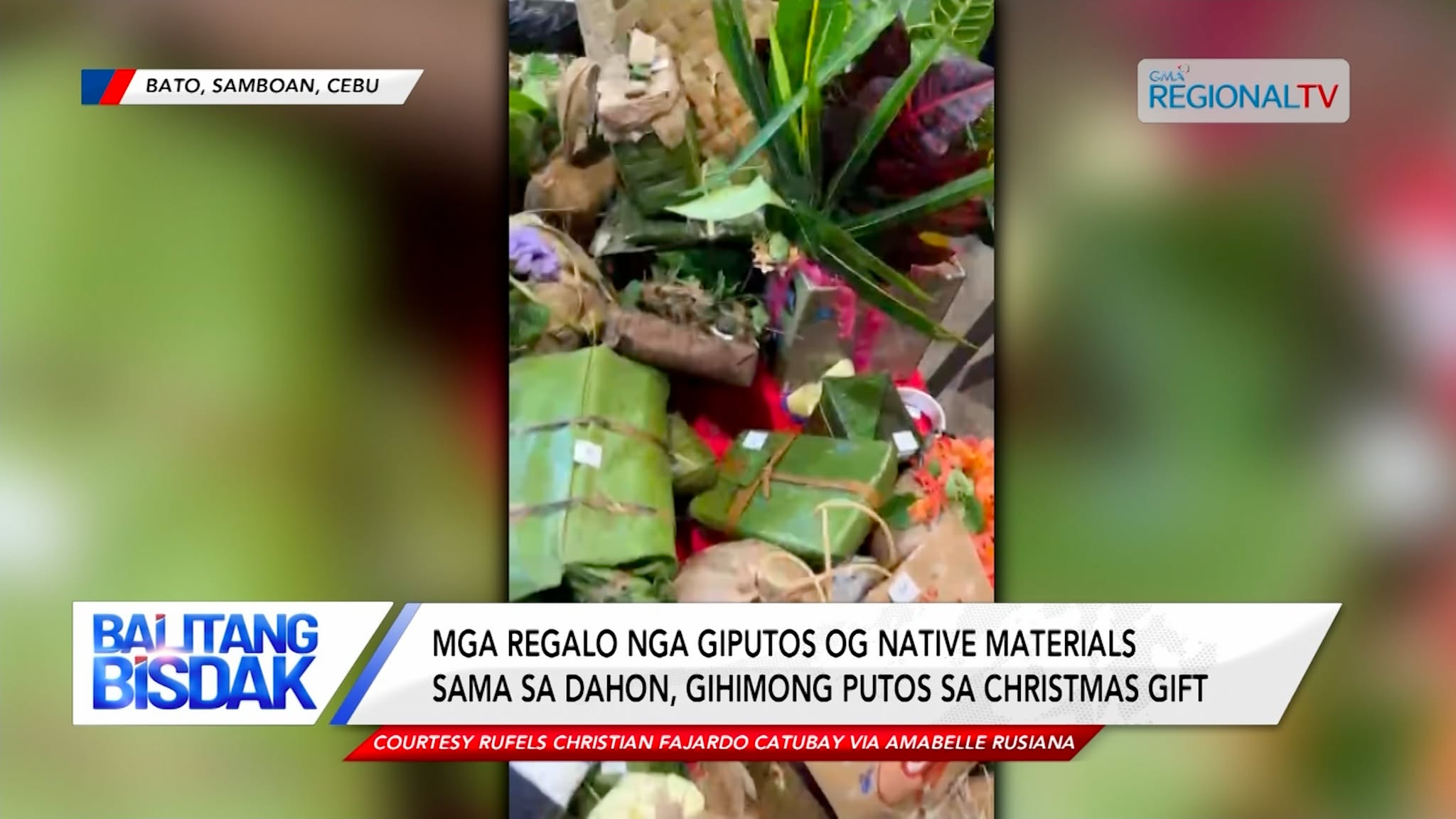 Mga Regalo nga Giputos og Native Materials, Gihimong Putos sa Christmas Gift | Balitang Bisdak