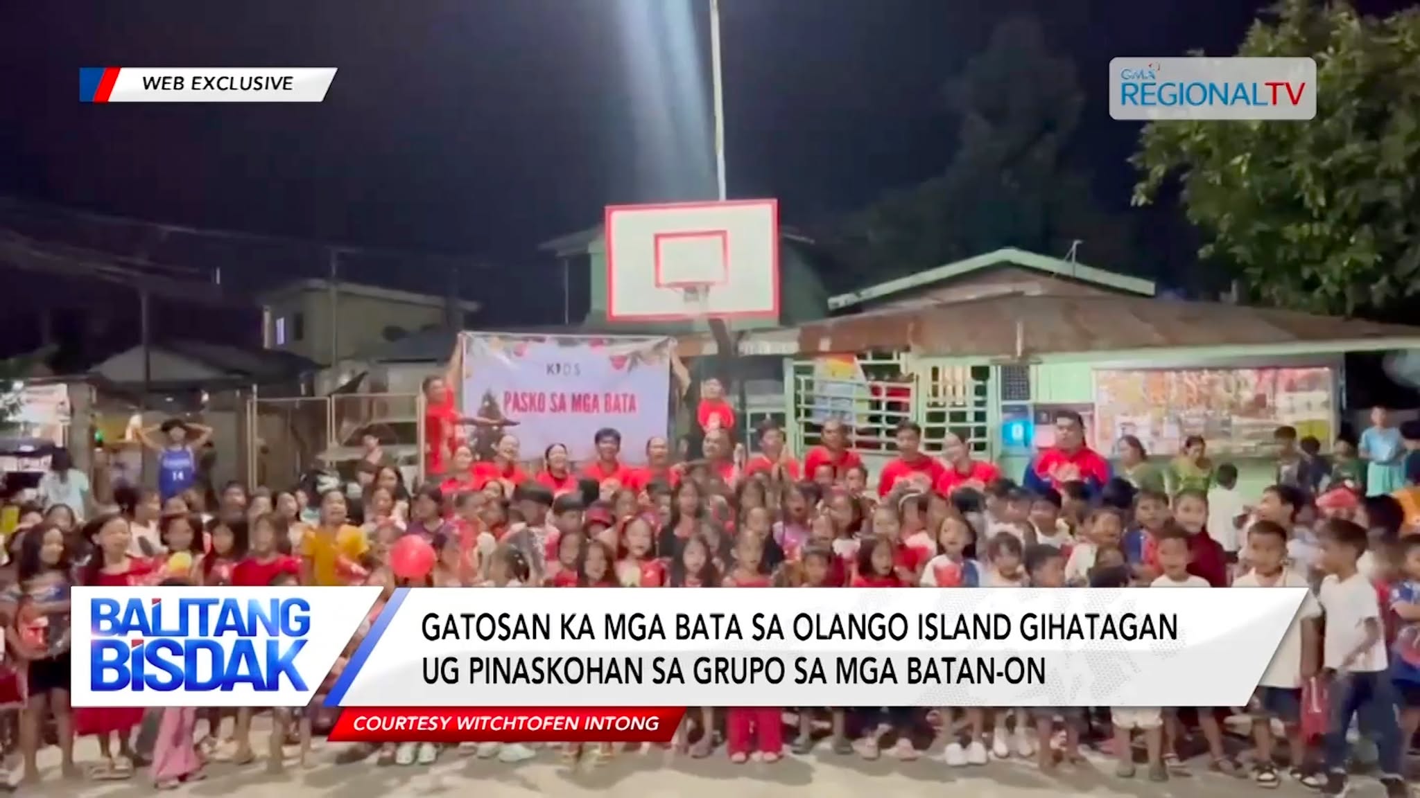 Gatosan ka mga Bata sa Olango Island, Gihatagan og Pinaskohan | Balitang Bisdak