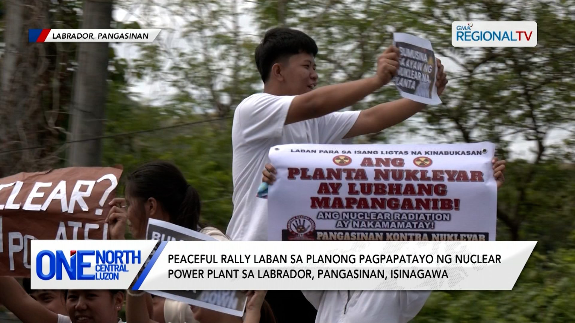 Peaceful rally laban sa planong pagpapatayo ng nuclear power plant | One North Central Luzon