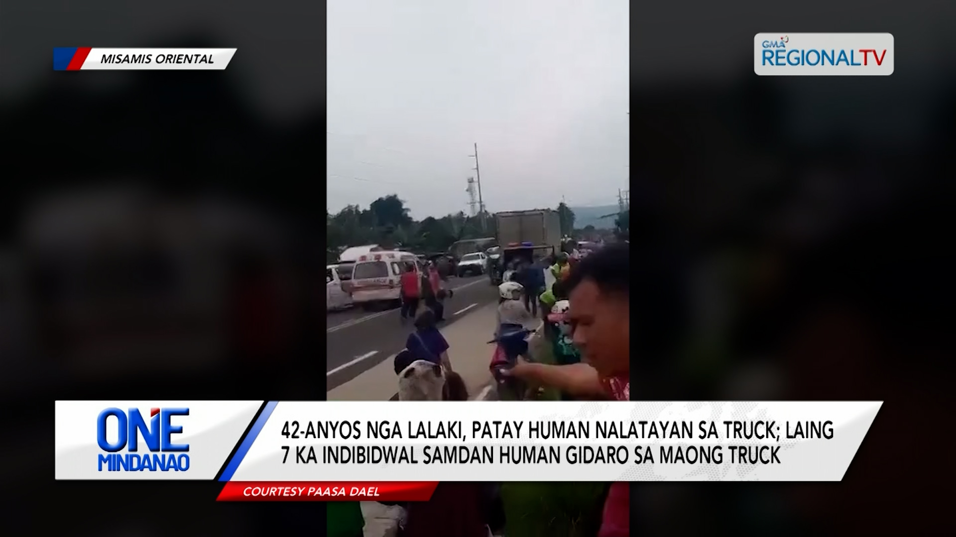 42-anyos nga lalaki, patay human nalatayan sa truck | One Mindanao
