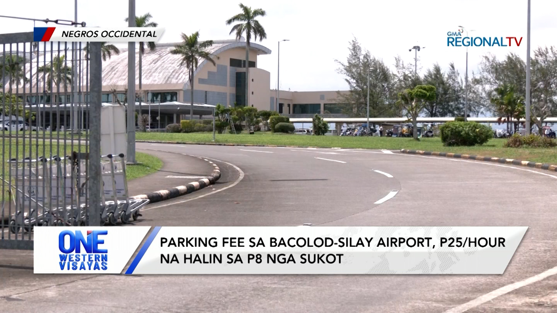 Parking fee sa Bacolod-Silay airport, P25/hour na halin sa P8 nga sukot | One Western Visayas