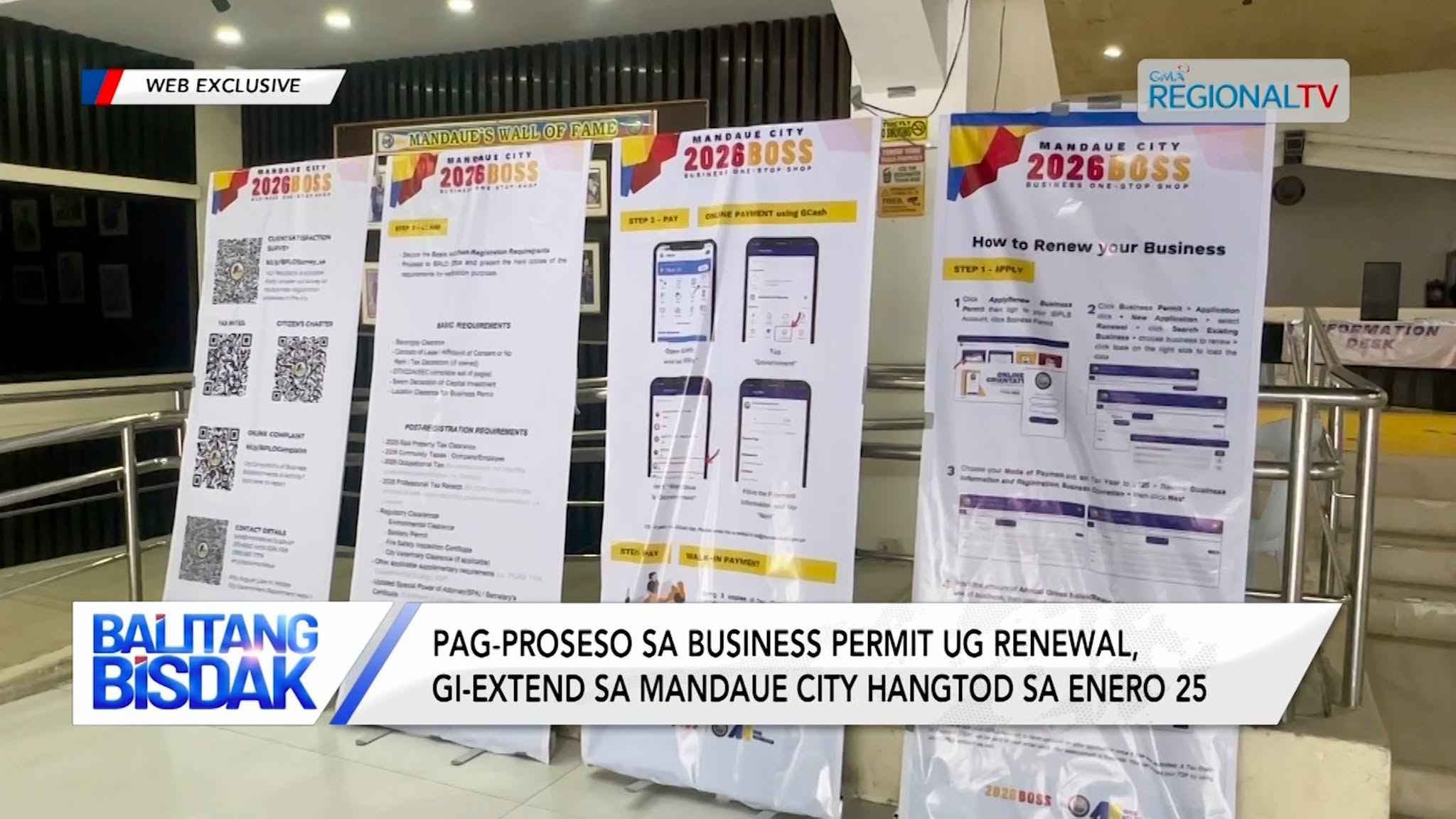 Pag-proseso sa Business Permit ug Renewal, gi-extend Hangtod Enero 25 | Balitang Bisdak