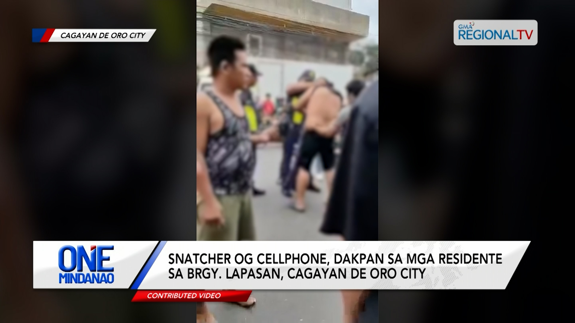Snatcher og cellphone, dakpan sa mga residente | One Mindanao