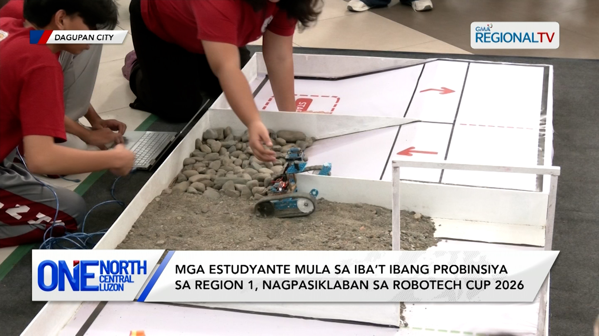 Mga estudyante sa Region 1, nagpasiklaban sa Robotech Cup 2026 | One North Central Luzon