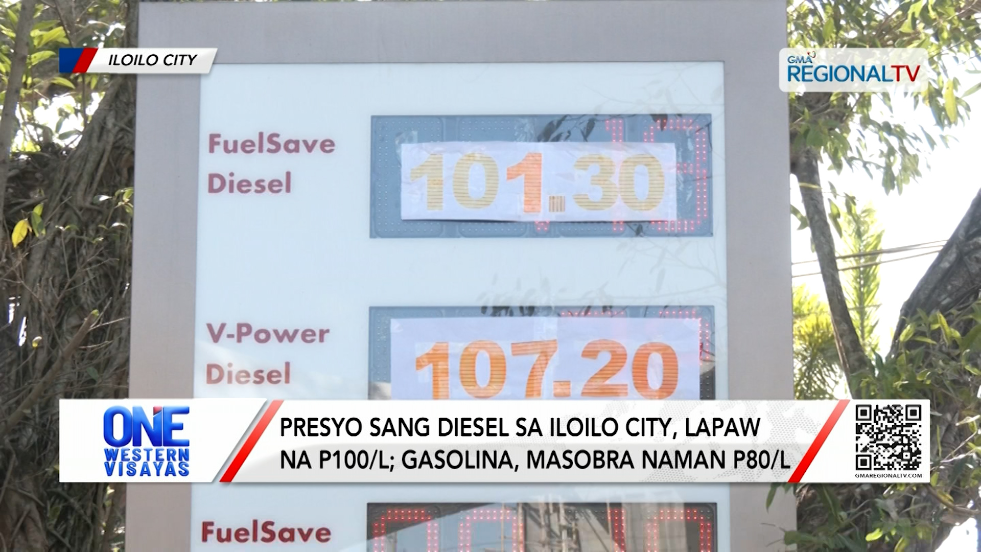 Presyo sang diesel sa Iloilo City, lapaw na P100/L; gasolina, masobra P80/L | One Western Visayas