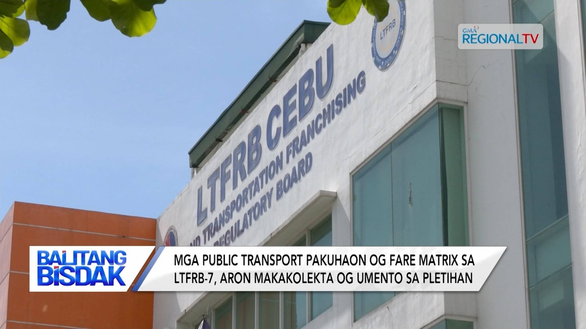 Mga Public Transport Pakuhaon og Fare Matrix sa LTFRB-7 | Balitang Bisdak