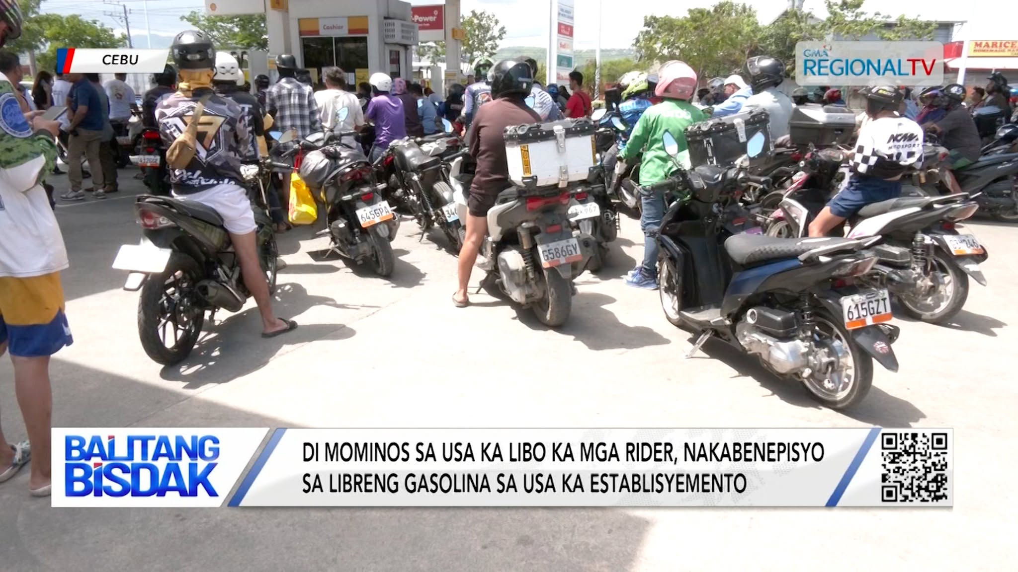 Di Mominos 1,000 ka mga Rider, Nakabenepisyo sa Libreng Gasolina | Balitang Bisdak