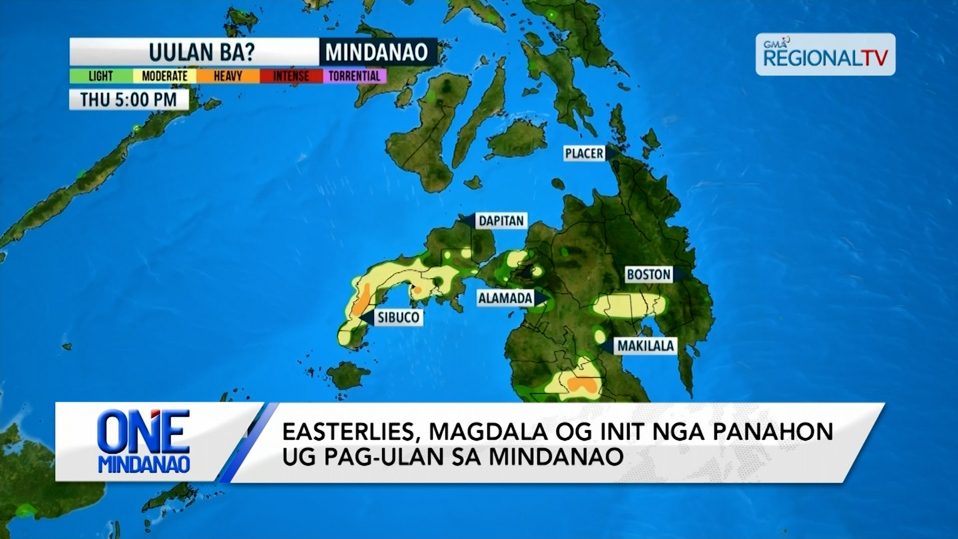 Easterlies, magpa-ulan sa Mindanao | One Mindanao