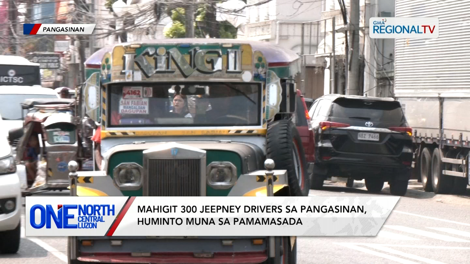 Mahigit 300 jeepney drivers sa Pangasinan, huminto muna sa pamamasada | One North Central Luzon