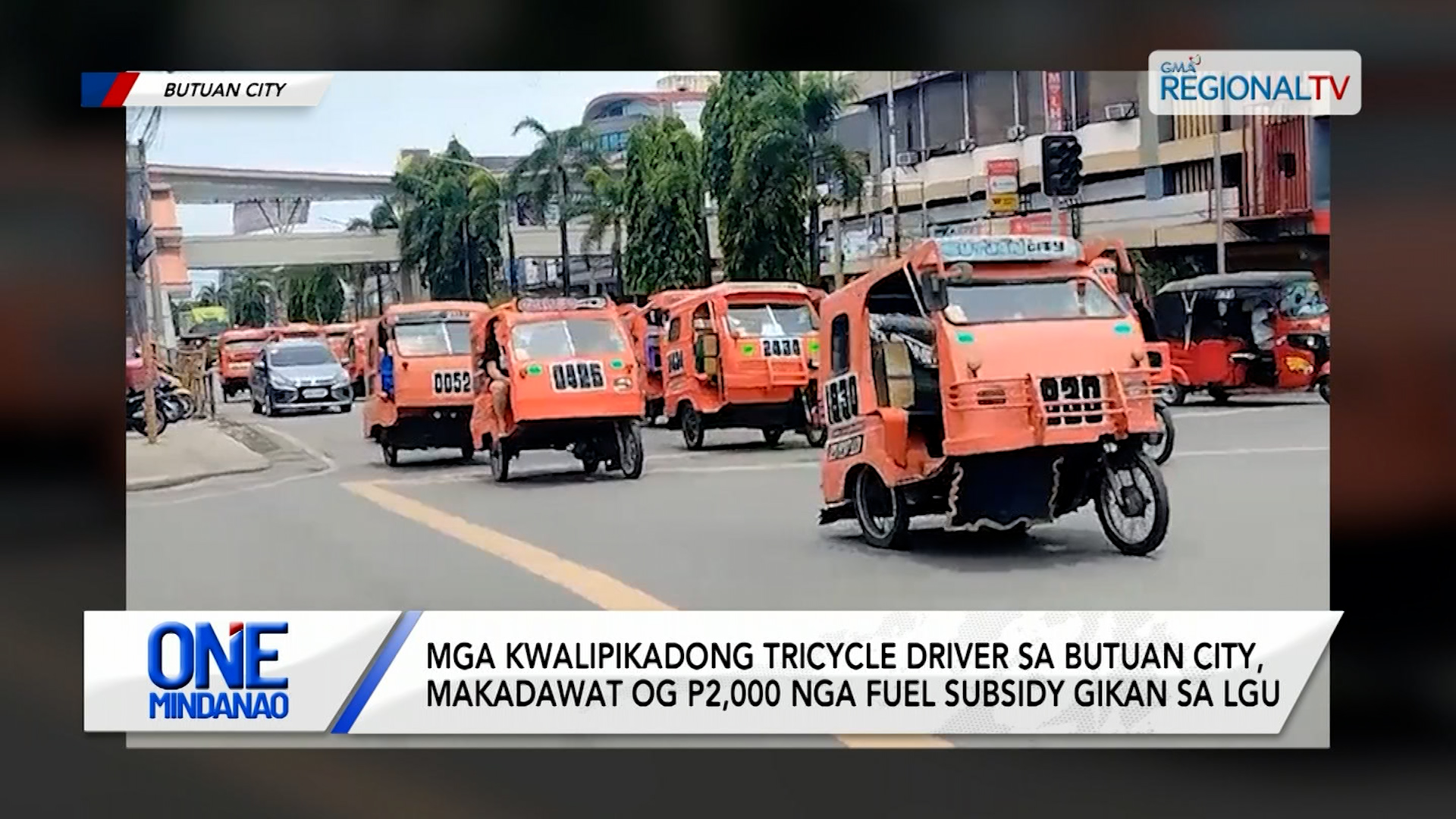 Mga kwalipikadong tricycle driver, makadawat og P2,000 fuel subsidy | One Mindanao