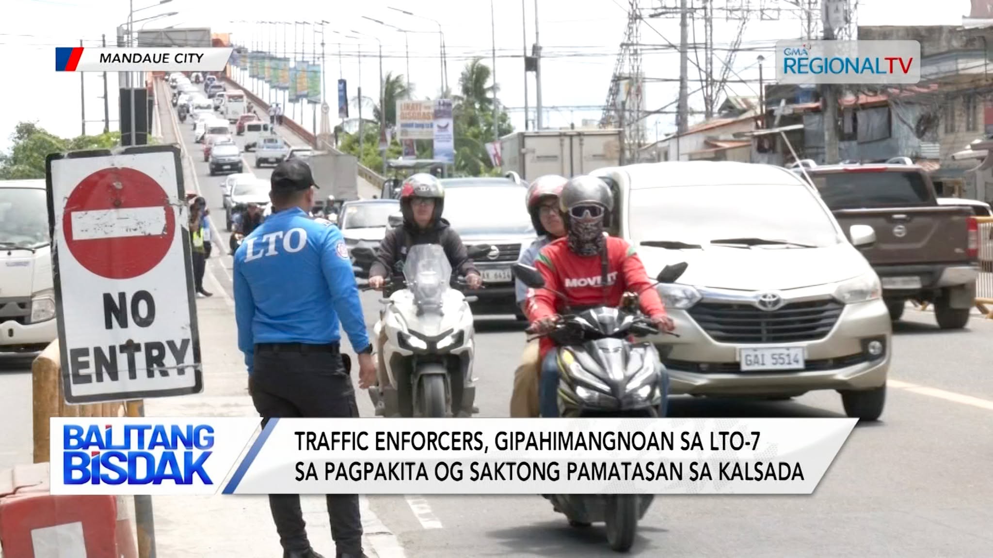 Traffic Enforcers, Gipahimangnoan sa LTO-7 sa pagpakita sa Saktong Pamatasan | Balitang Bisdak