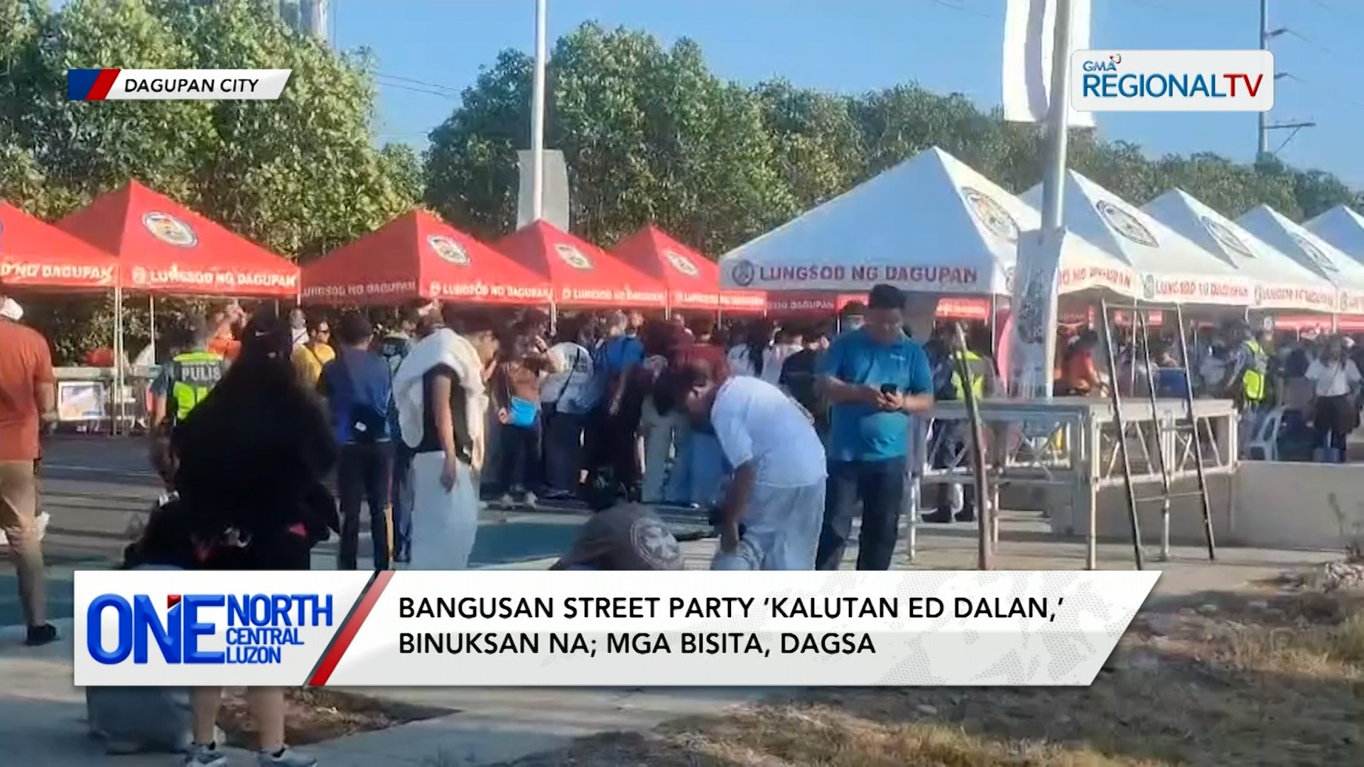 Bangusan Street Party ‘Kalutan Ed Dalan,’ binuksan na; mga bisita, dagsa | One North Central Luzon