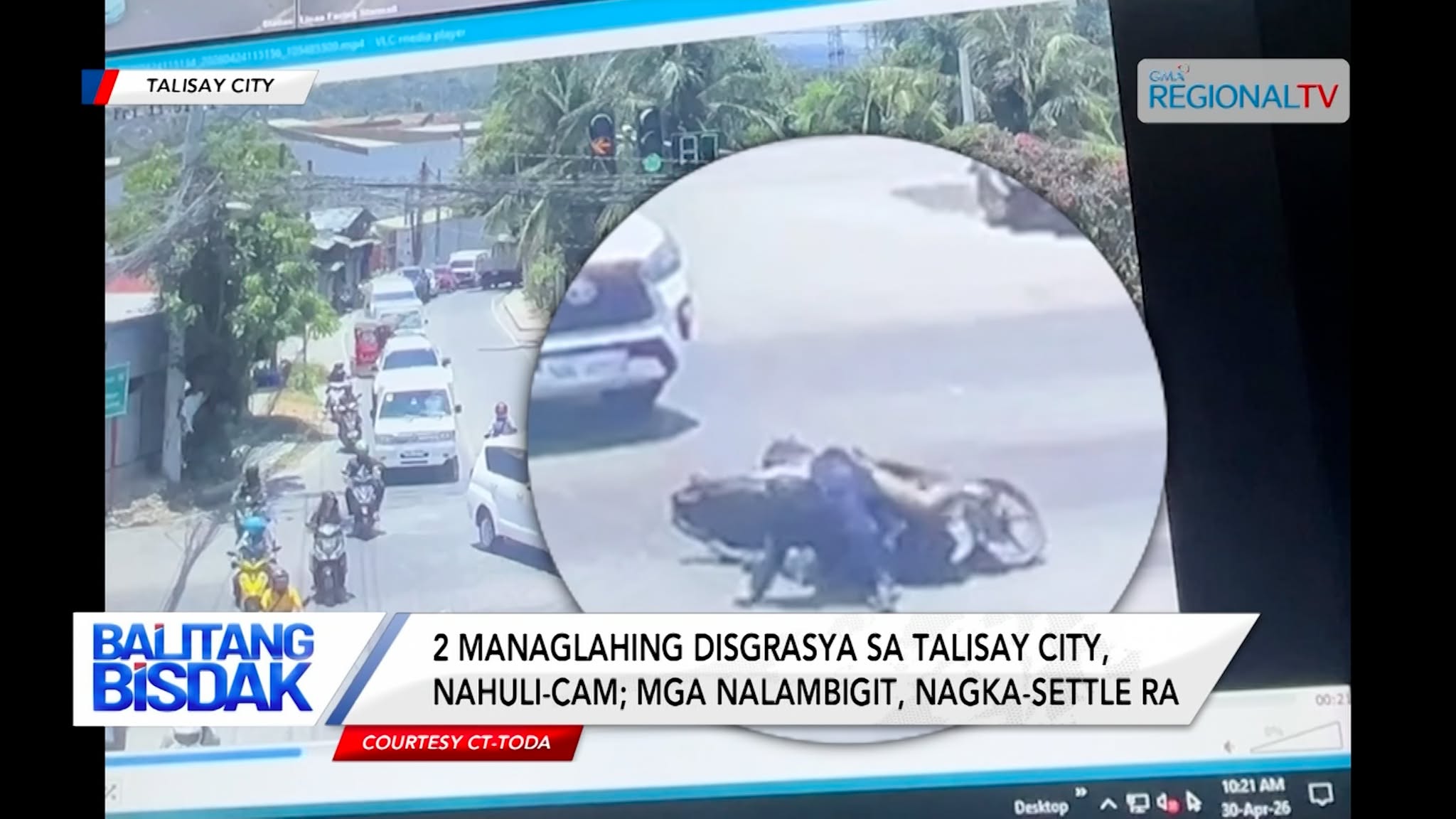 2 Managlahing Disgrasya sa Talisay City, Nahuli-cam | Balitang Bisdak