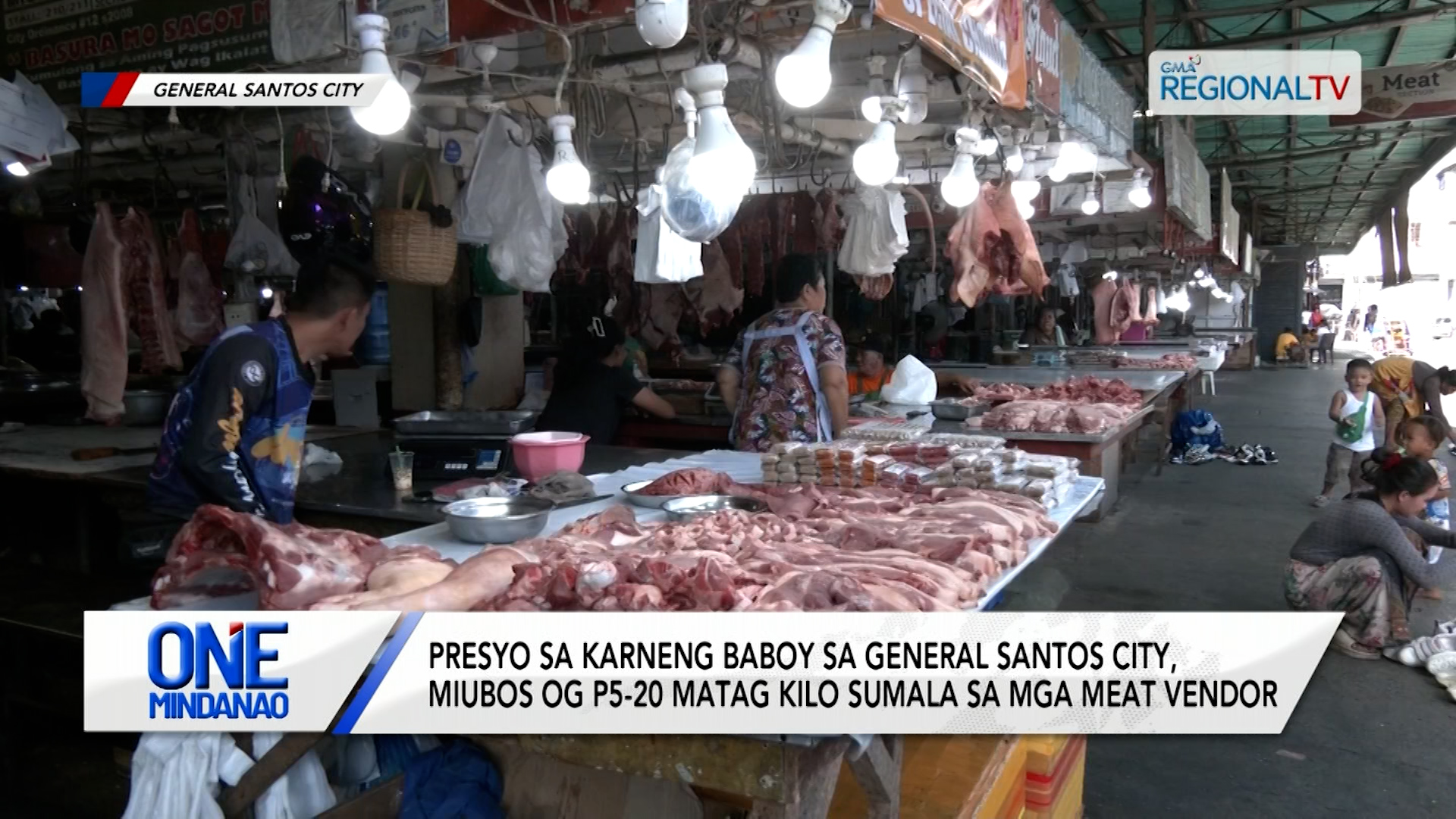 Presyo sa karneng baboy sa General Santos City, miubos og P5-20I One Mindanao