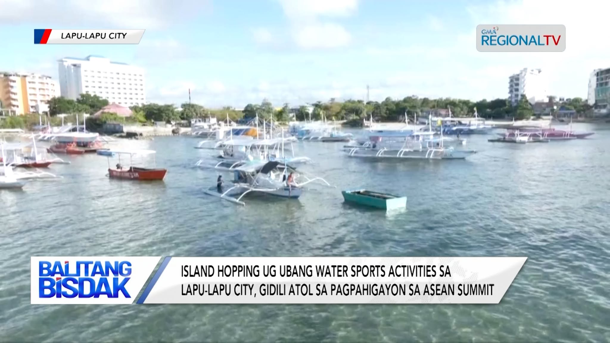 Island Hopping Ug Ubang Water Sports Activities sa Lapu-Lapu City, Gidili | Balitang Bisdak