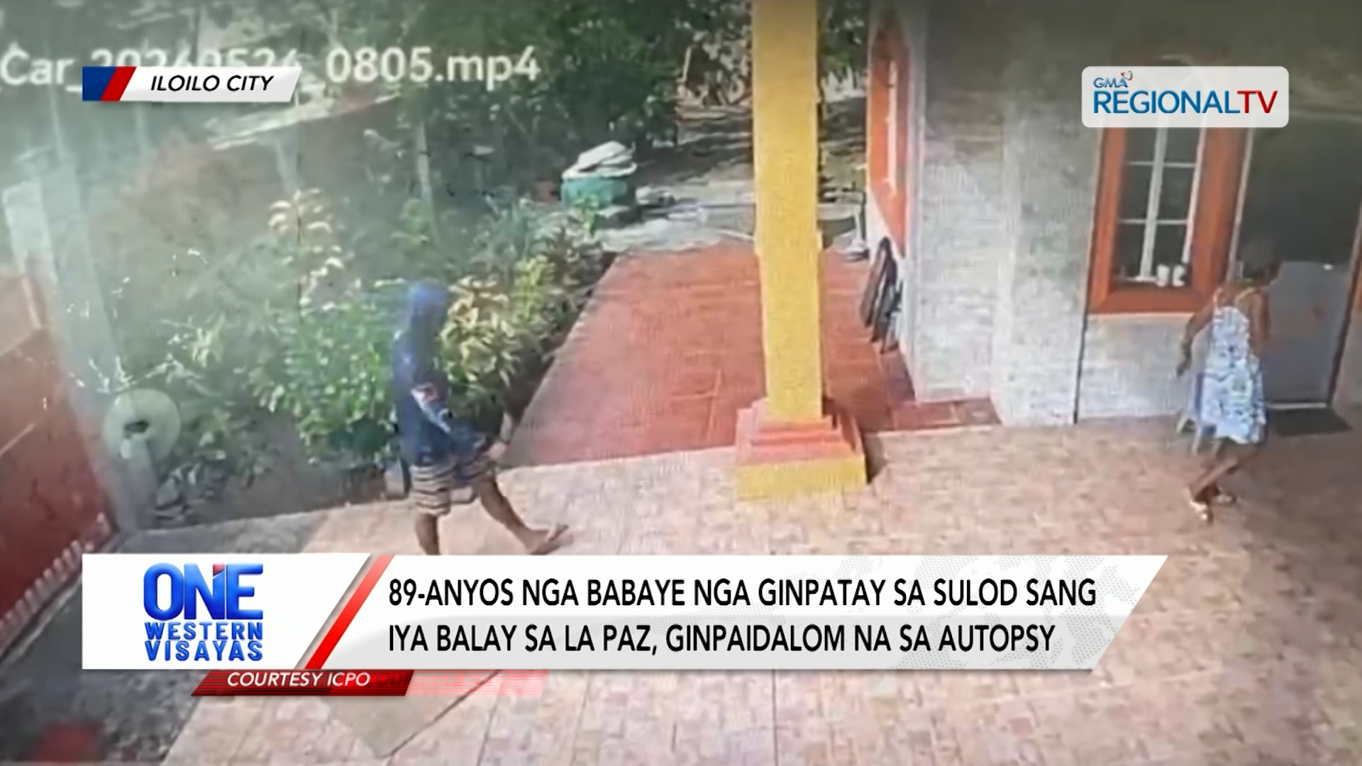 89-anyos nga babaye nga ginpatay sa sulod sang iya balay sa La Paz gin- autopsy| One Western Visayas