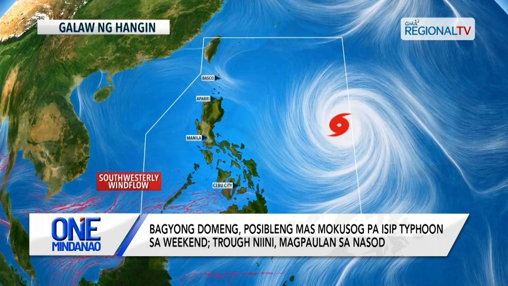 Bagyo mas mikusog pa dihang misulod na sa nasod  I One Mindanao