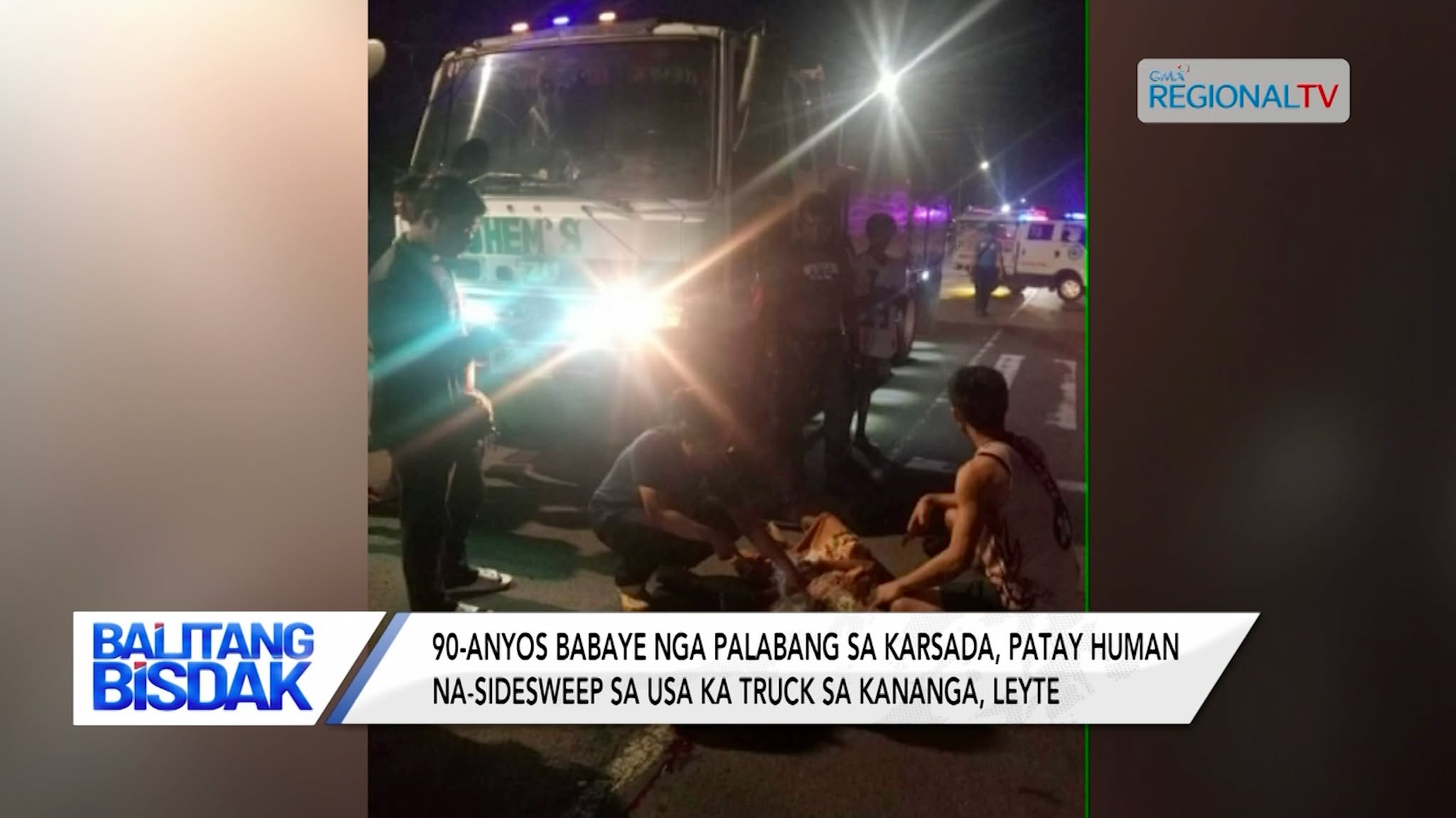 90-Anyos nga Babaye, Patay samtang Nilabang sa Kalsada sa Kananga, Leyte | Balitang Bisdak