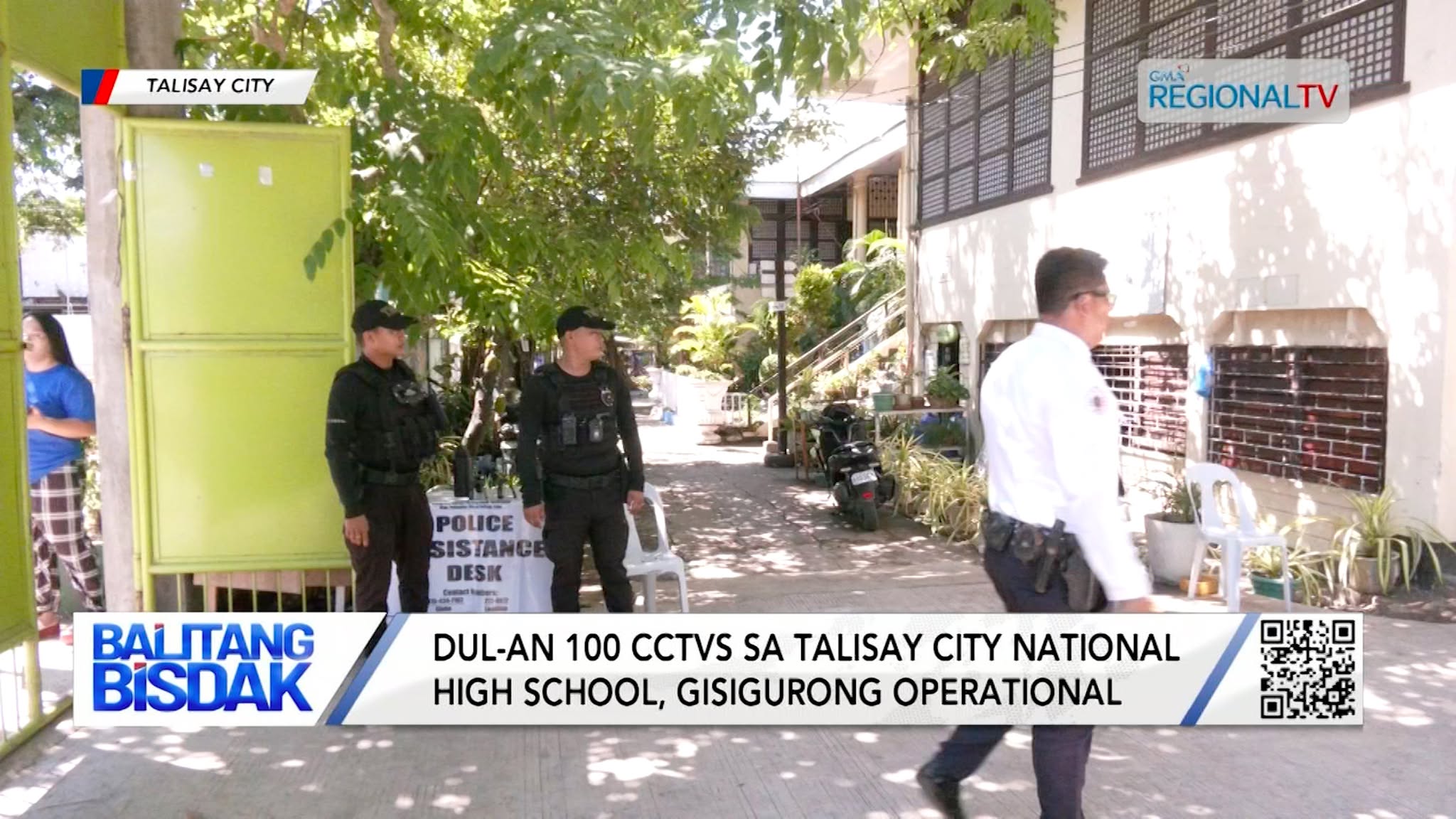 Dul-an 100 CCTVs sa Talisay City National High School, Gisigurong Operational | Balitang Bisdak