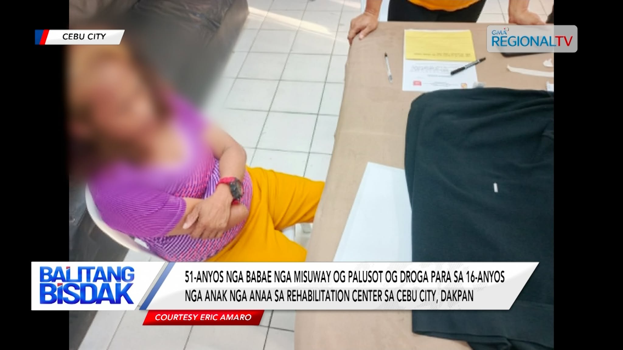 Babaye nga Misuway og Palusot og Droga sa Iyang Anak nga Naa sa Rehab, Nadakpan | Balitang Bisdak