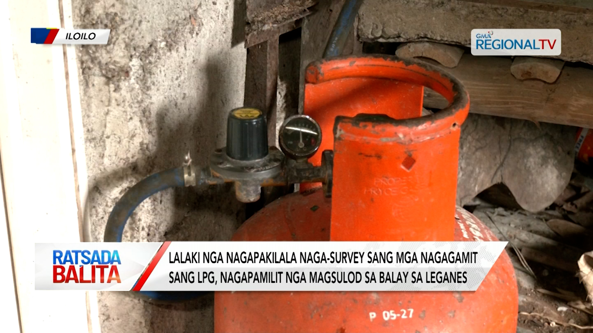 Lalaki nga nagapakilala naga-survey sang mga nagagamit sang LPG, nagapamilit | Ratsada Balita