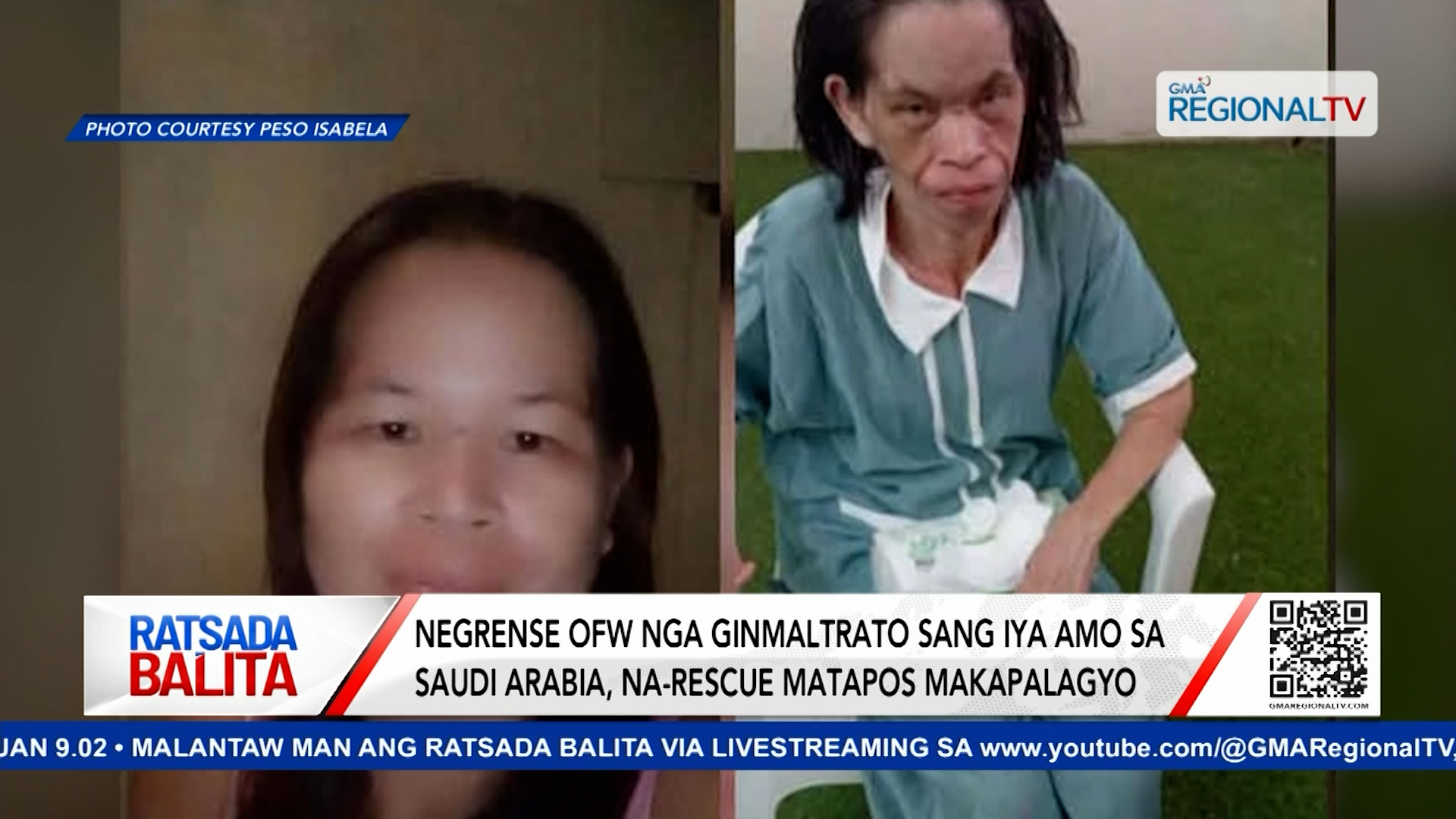 Negrense OFW nga ginmaltrato sang iya amo sa Saudi Arabia, na-rescue | Ratsada Balita