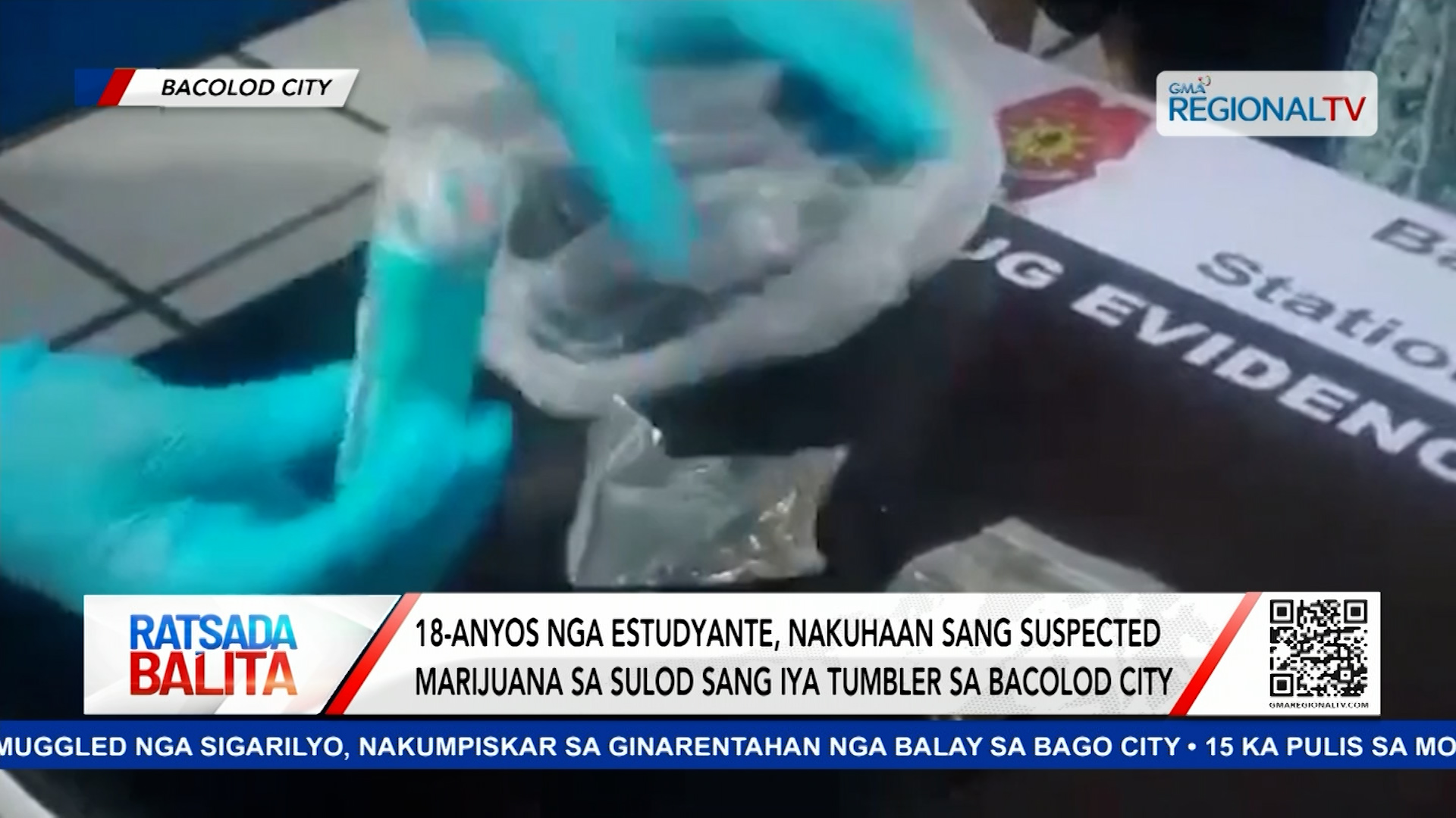 18-anyos nga estudyante, nakuhaan sang suspected marijuana sa Bacolod City | Ratsada Balita