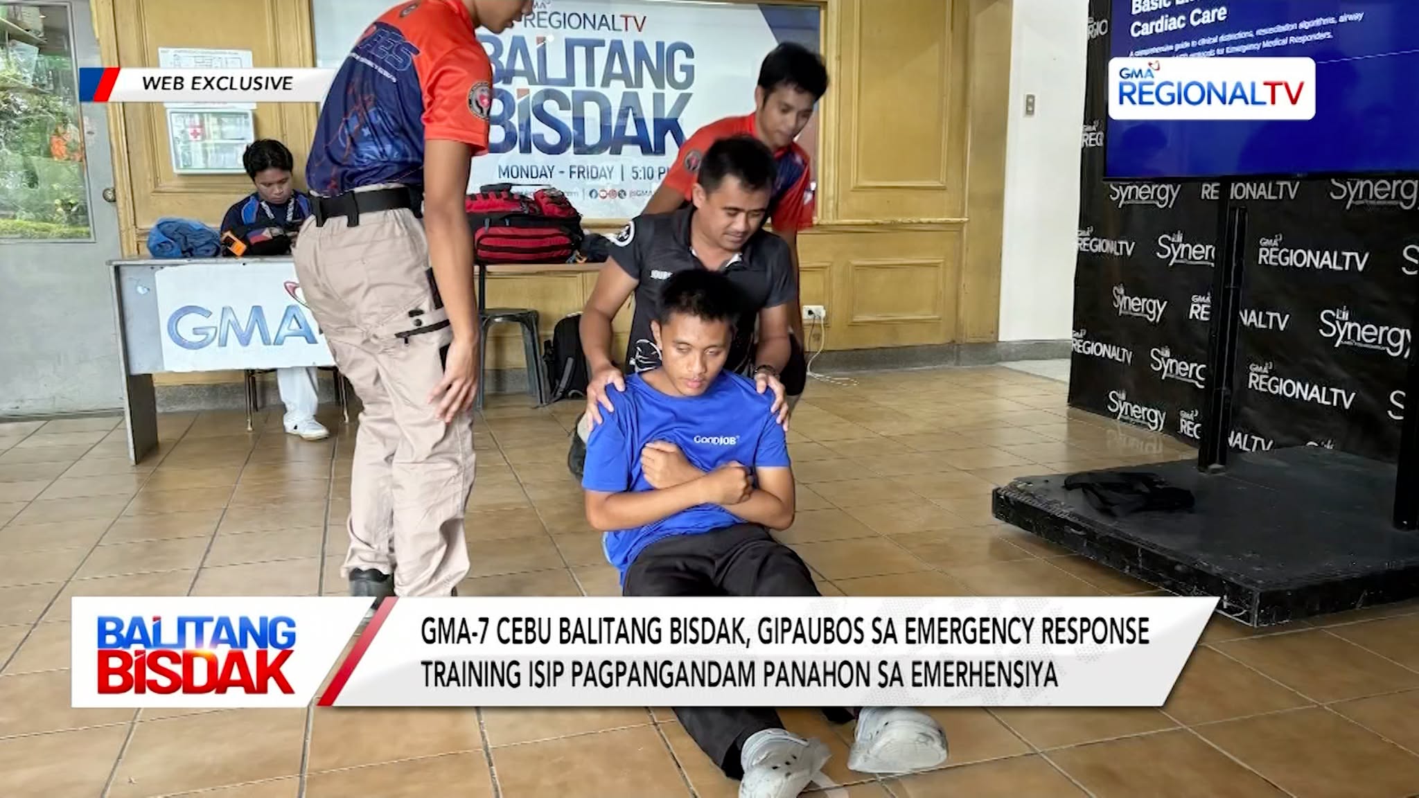 GMA-7 Cebu Balitang Bisdak, Gipaubos sa Emergency Response Training | Balitang Bisdak