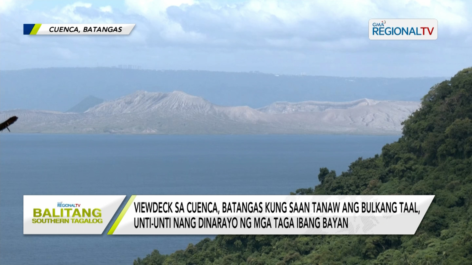 Viewdeck sa Cuenca, Batangas, dinarayo