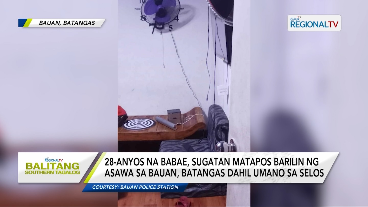 28 Anyos Na Babae Sugatan Matapos Barilin Ng Asawa