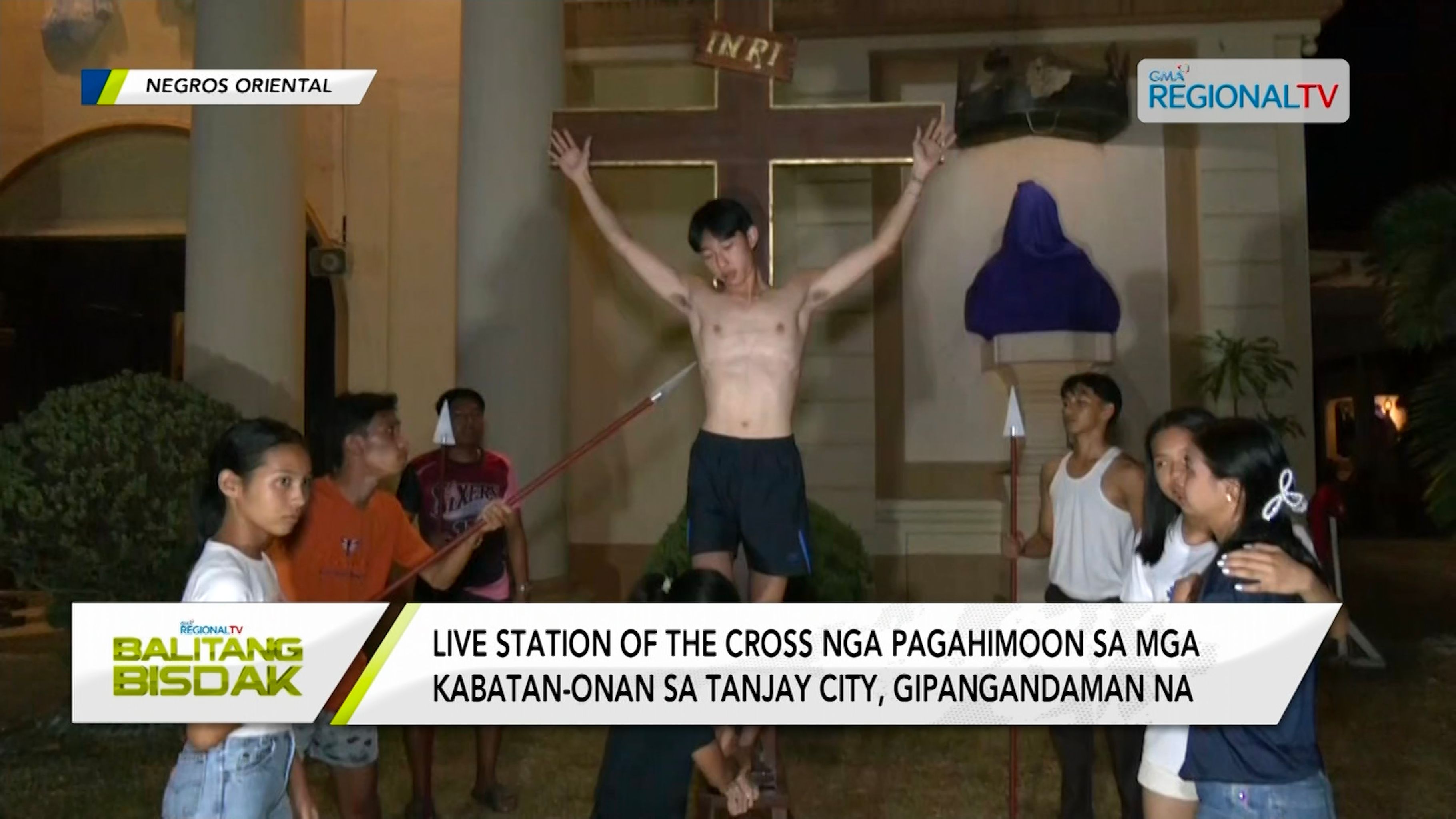 Live Station of the Cross sa Tanjay City, Negros Oriental