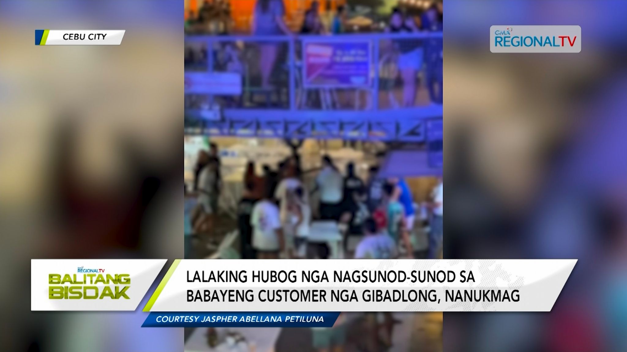 Rambol sa mga batan-on, nahuli-cam