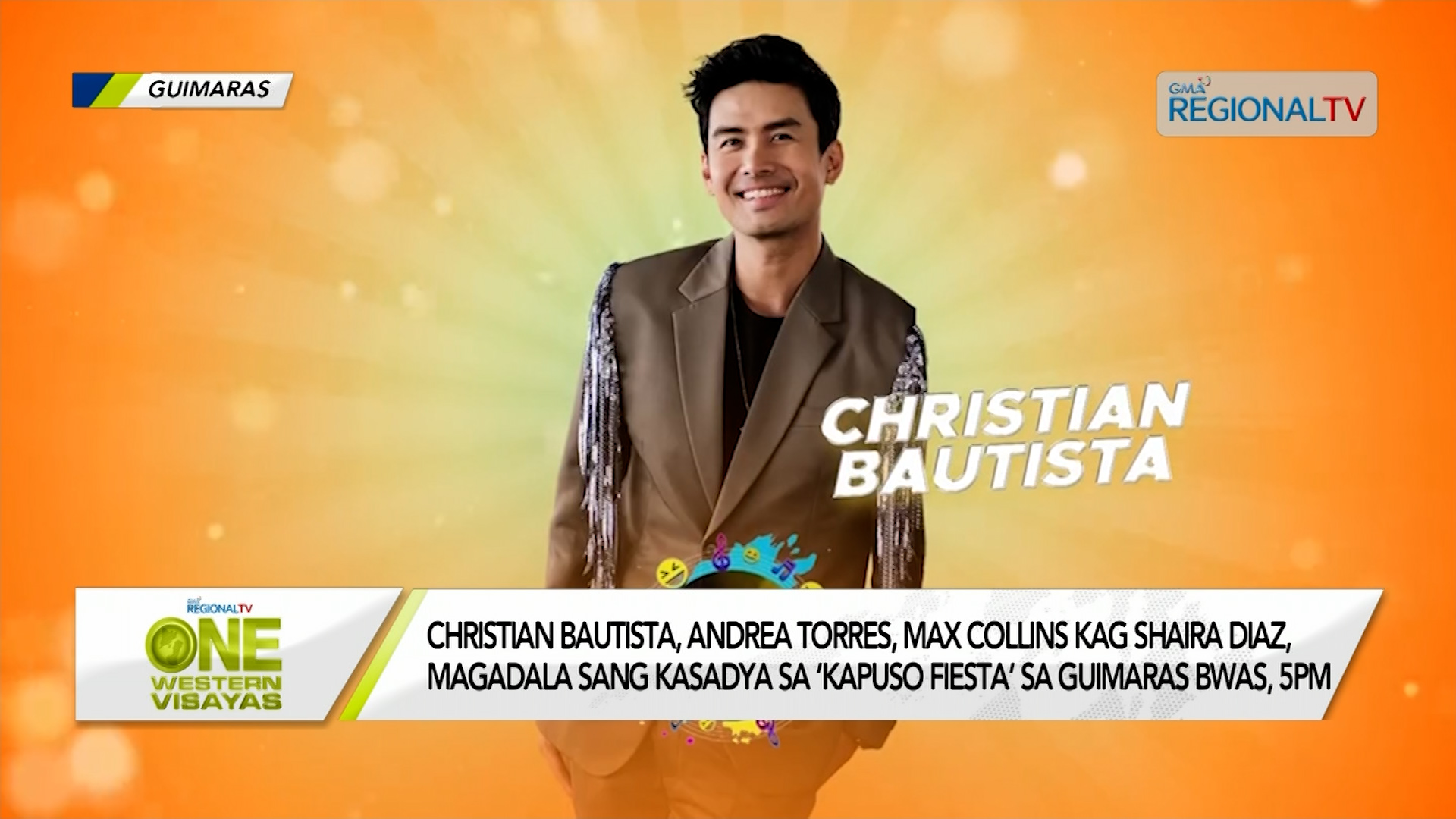 ‘Kapuso Fiesta’ sa Manggahan Festival sa Guimaras bwas, 5pm